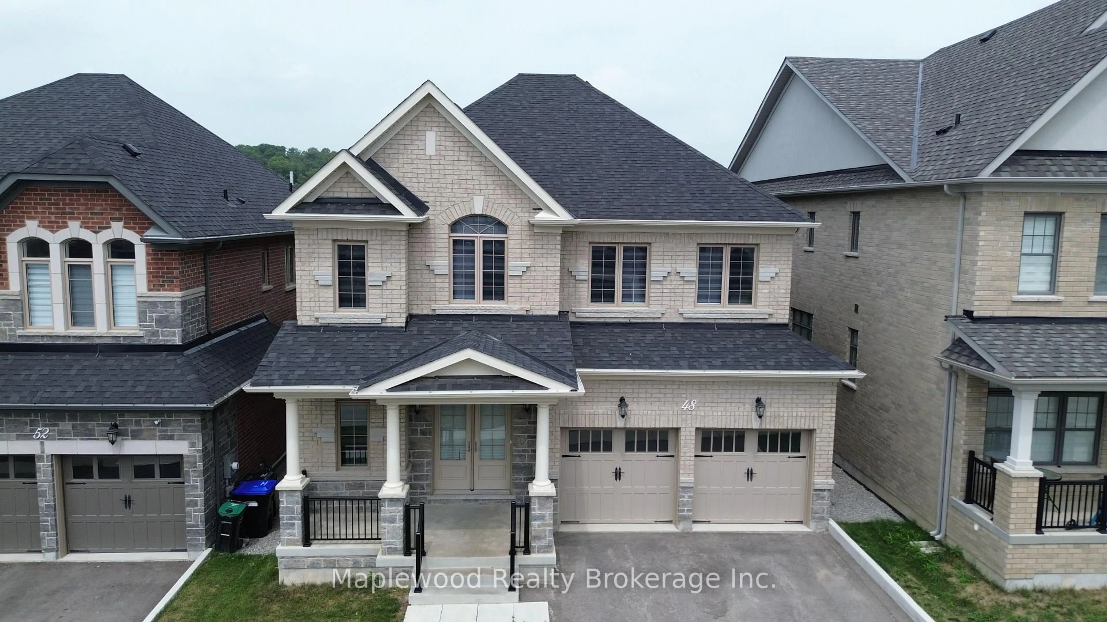 Home with brick exterior material, street for 48 Plank Rd, Bradford West Gwillimbury Ontario L0G 1W0