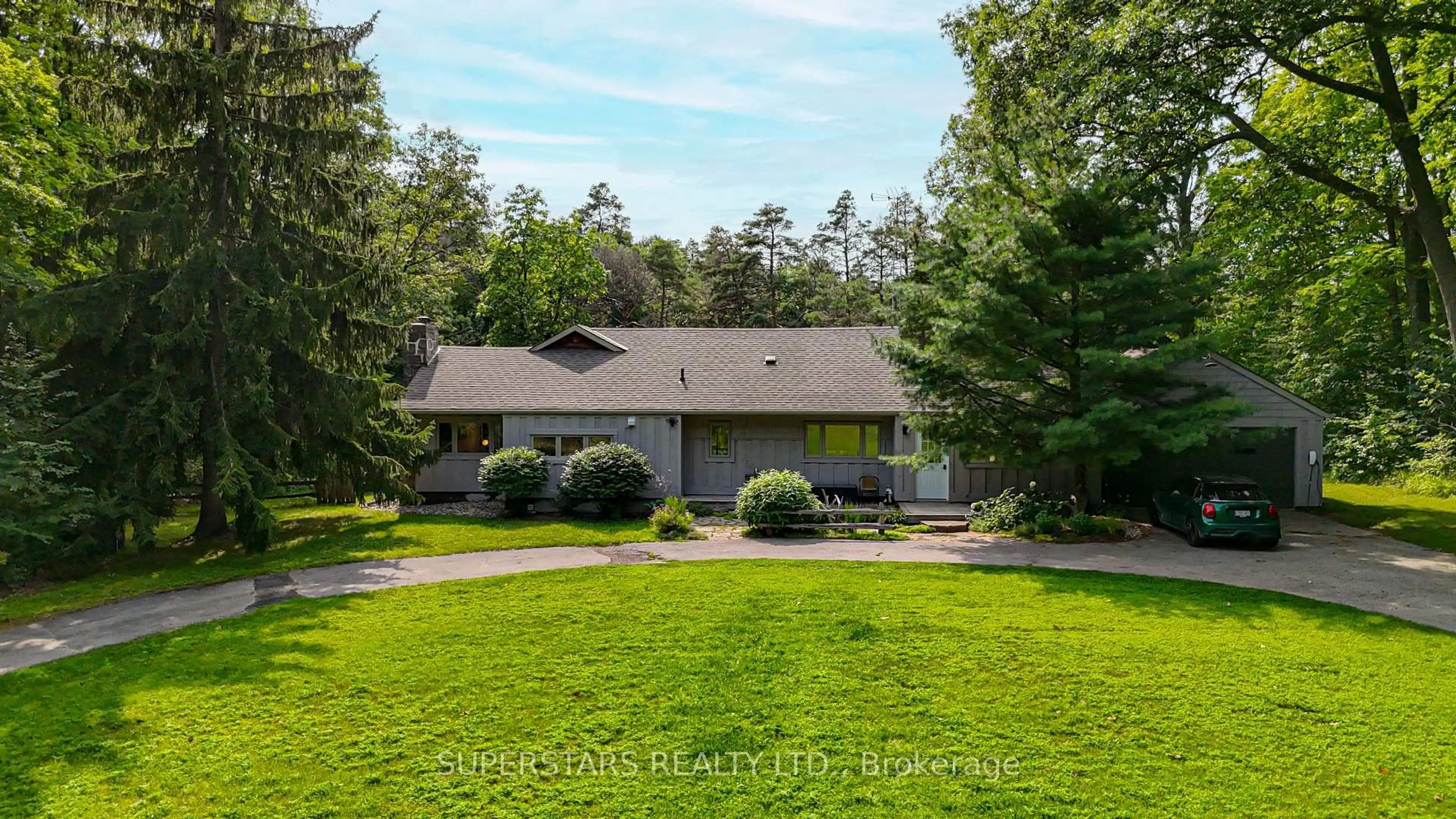 A pic from outside/outdoor area/front of a property/back of a property/a pic from drone, unknown for 15380 Mccowan Rd, Whitchurch-Stouffville Ontario L3Y 4W1