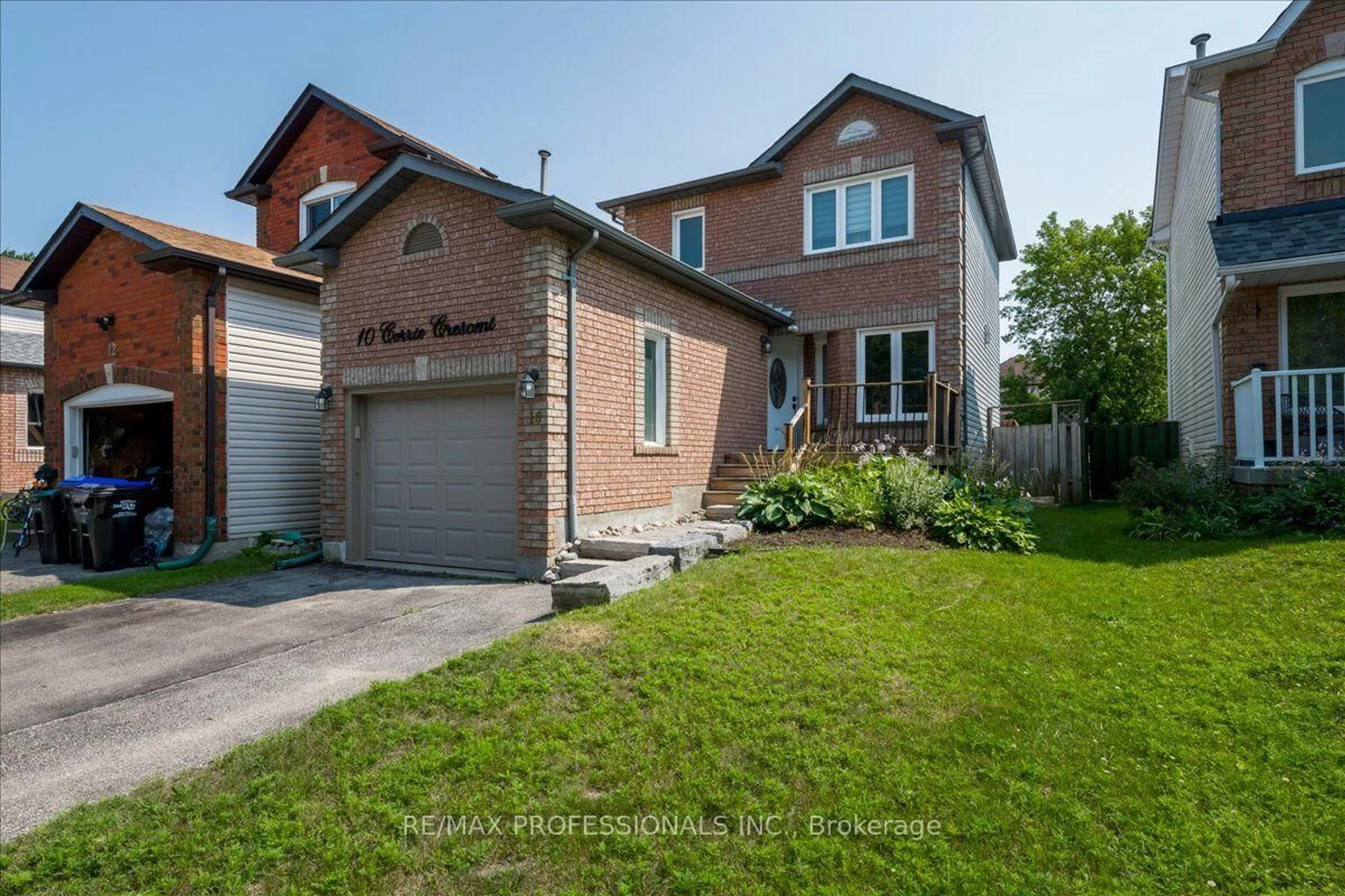 Home with brick exterior material, street for 10 Corrie Cres, Essa Ontario L0M 1B3