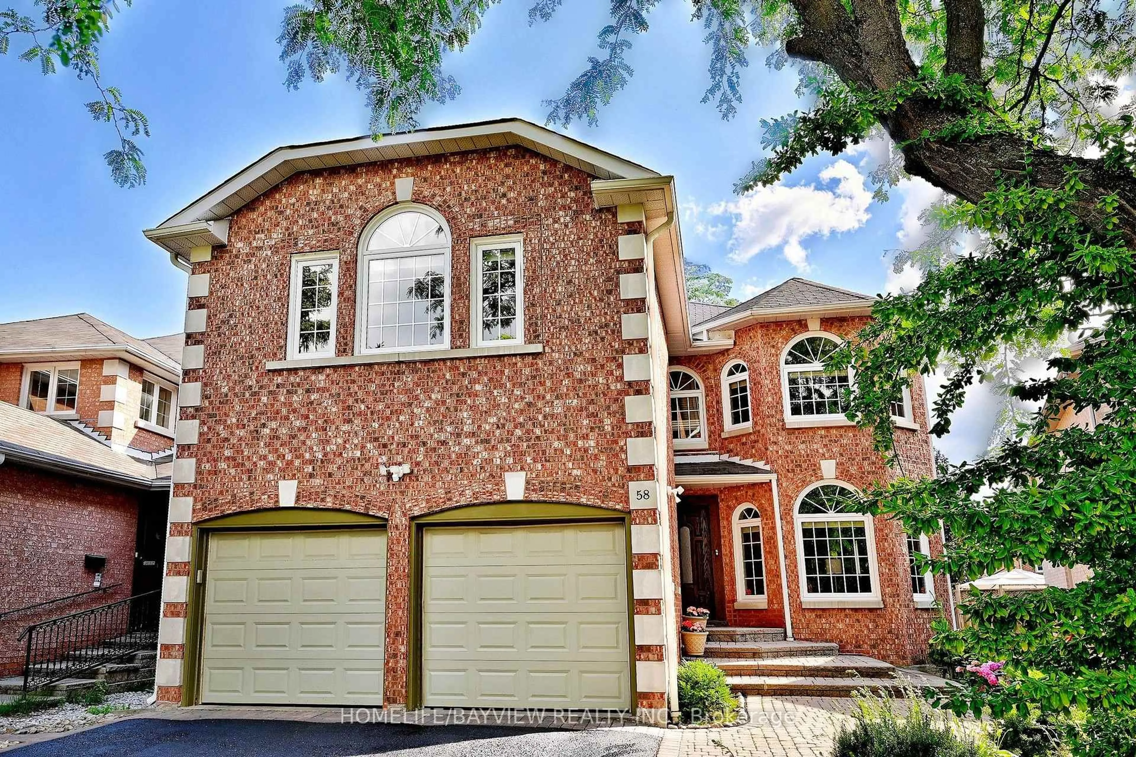 Home with brick exterior material, street for 58 Thornbrook Crt, Vaughan Ontario L4J 7X4