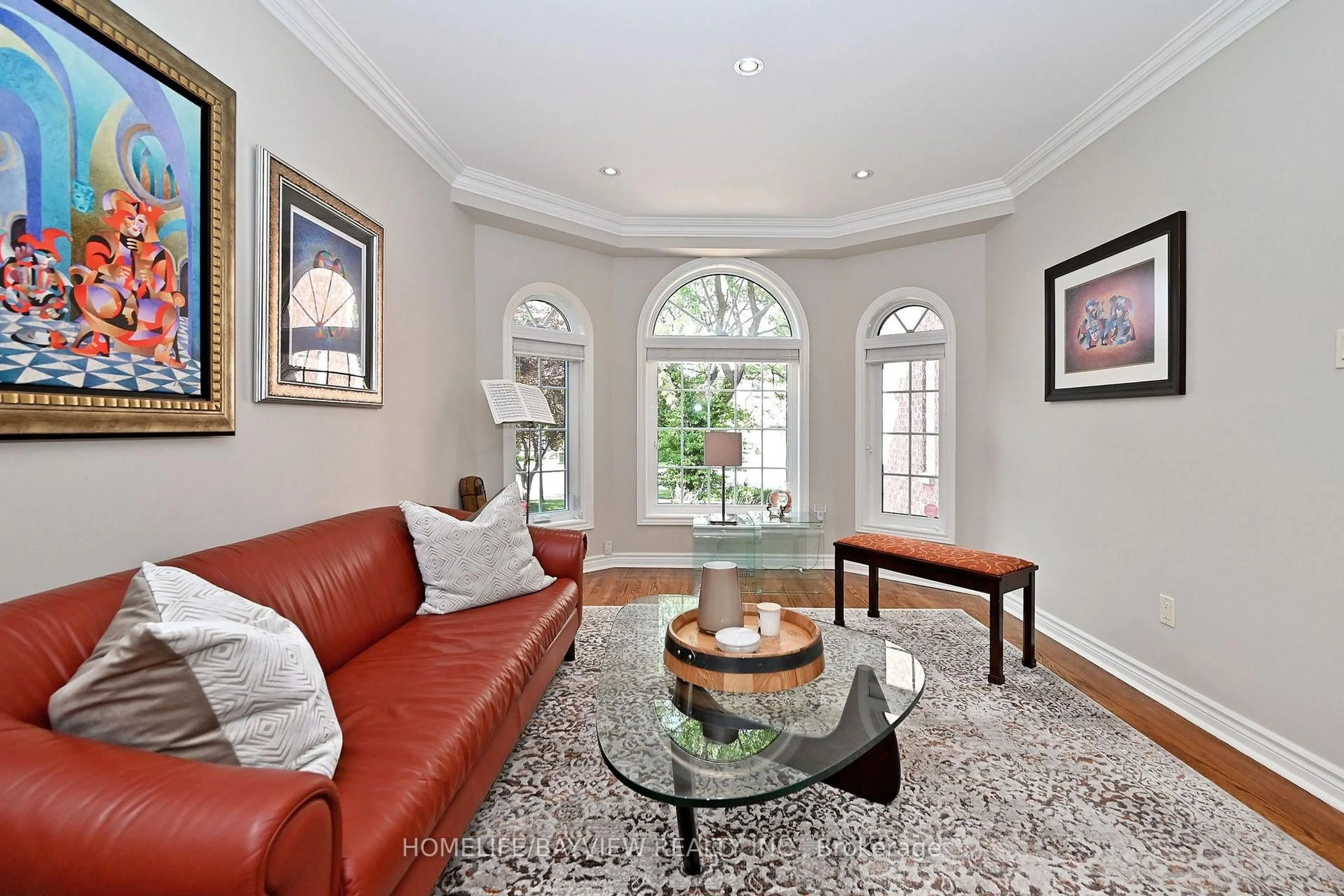 Living room with furniture, unknown for 58 Thornbrook Crt, Vaughan Ontario L4J 7X4
