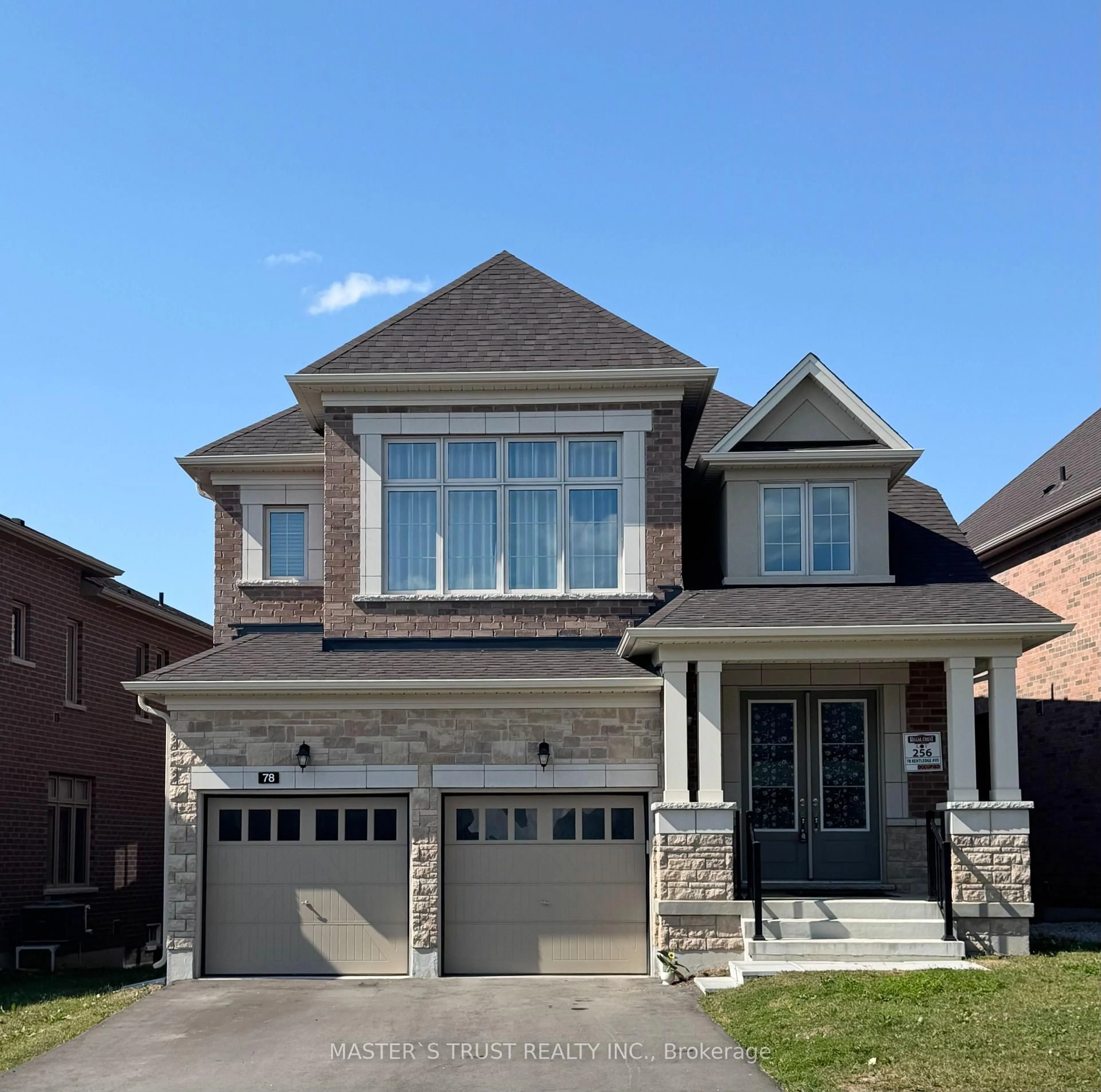 Home with brick exterior material, street for 78 Kentledge Ave, East Gwillimbury Ontario L9N 0E5
