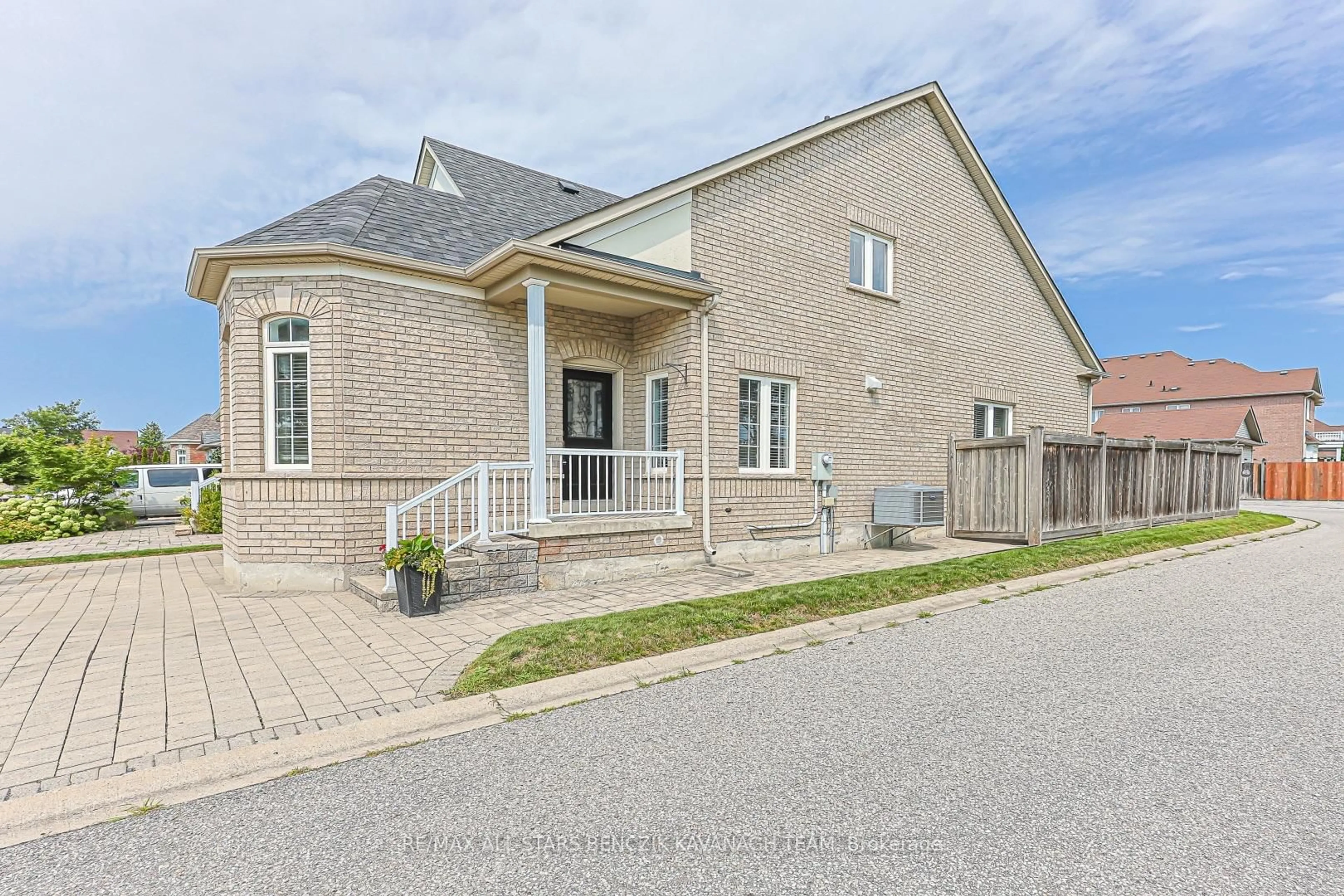 Home with brick exterior material, street for 57 Outlook Terrace Dr, Markham Ontario L6E 1J6