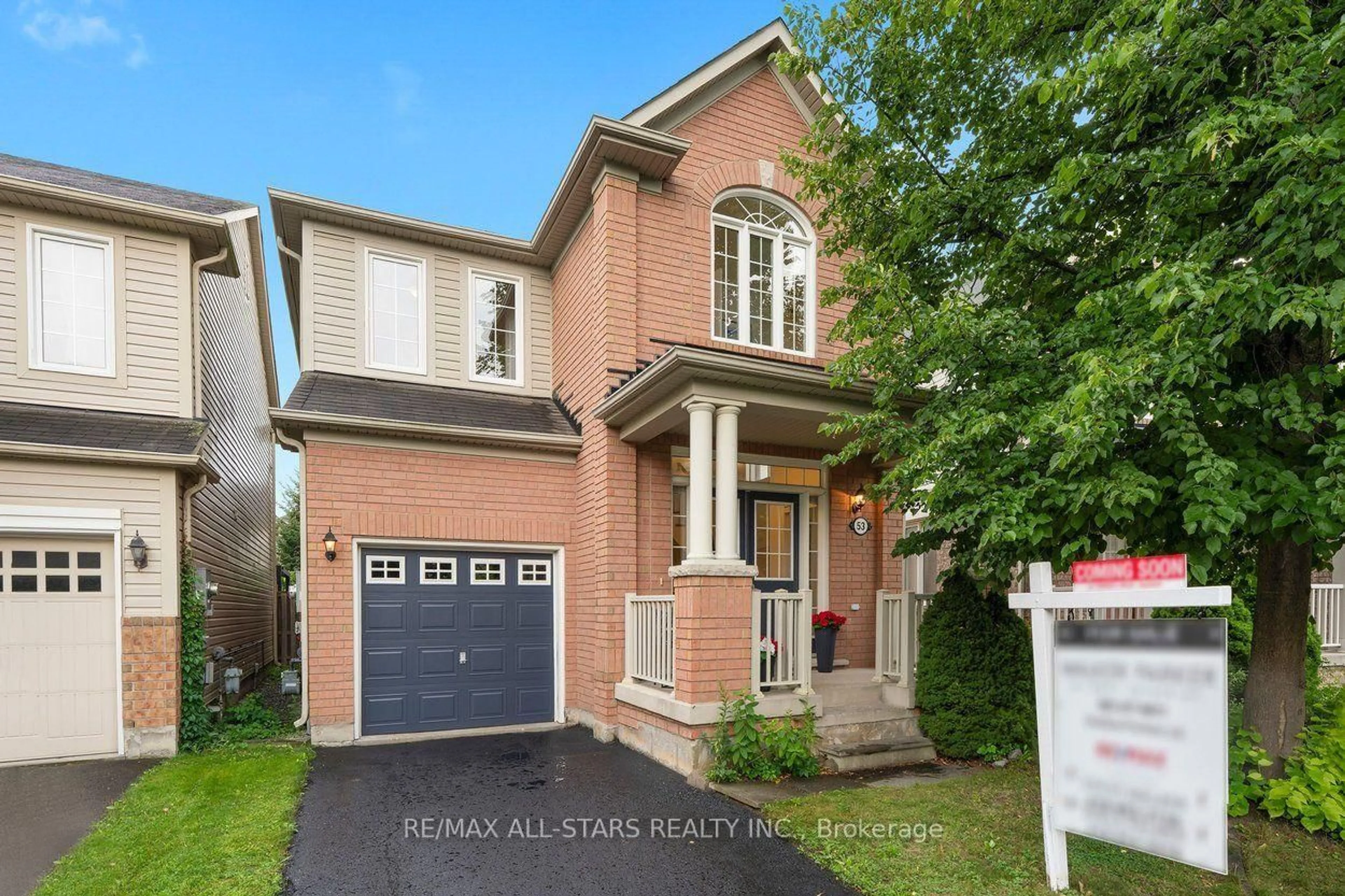 Home with brick exterior material, street for 53 Fred Silvester Rd, Whitchurch-Stouffville Ontario L4A 0J6