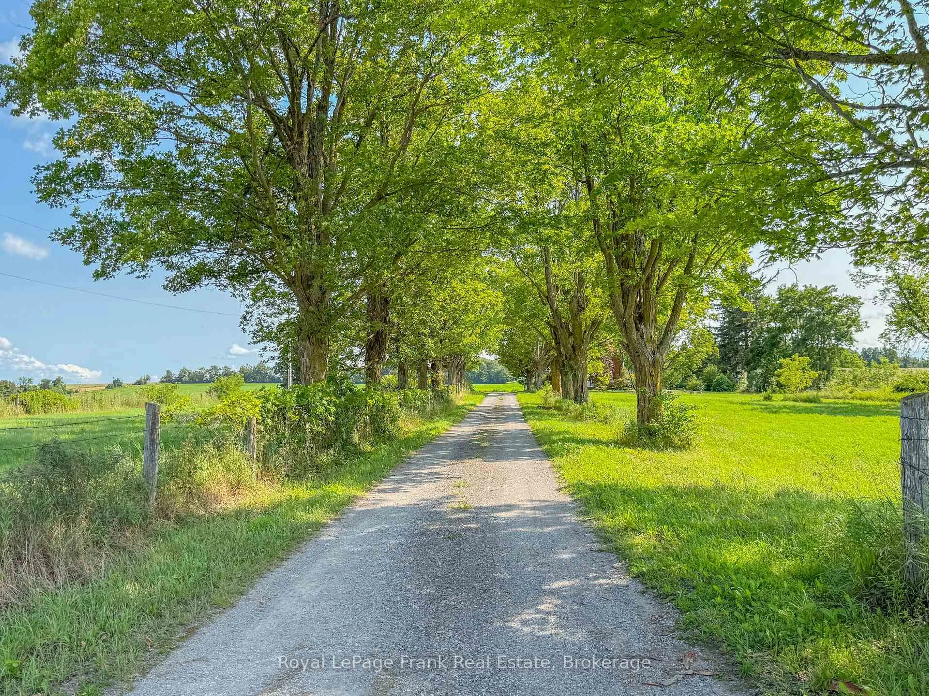 A pic from outside/outdoor area/front of a property/back of a property/a pic from drone, street for 1450 Brock Concession 4 Rd, Brock Ontario L0C 1H0