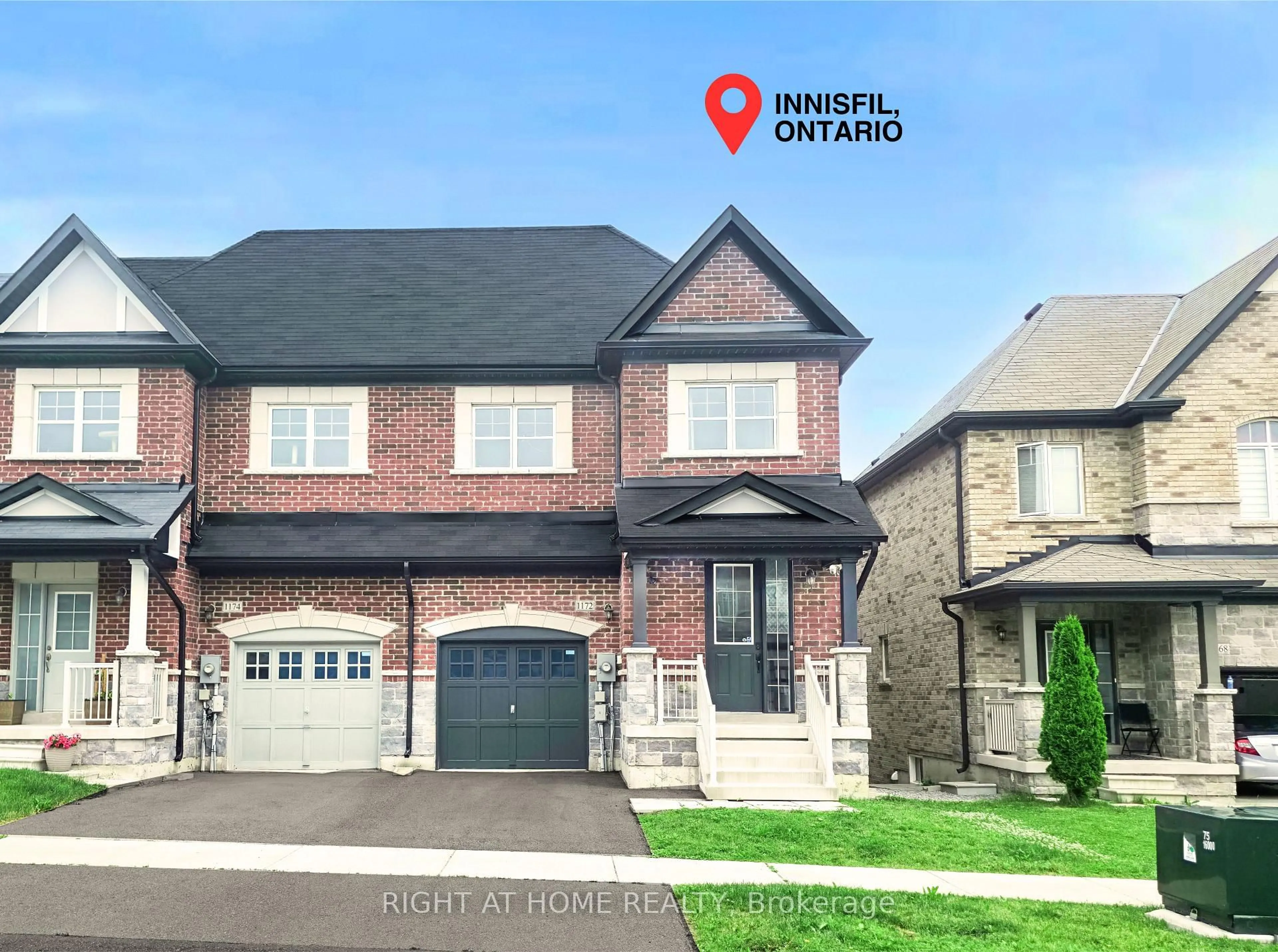 Home with brick exterior material, street for 1172 Peelar Cres, Innisfil Ontario L0L 1W0