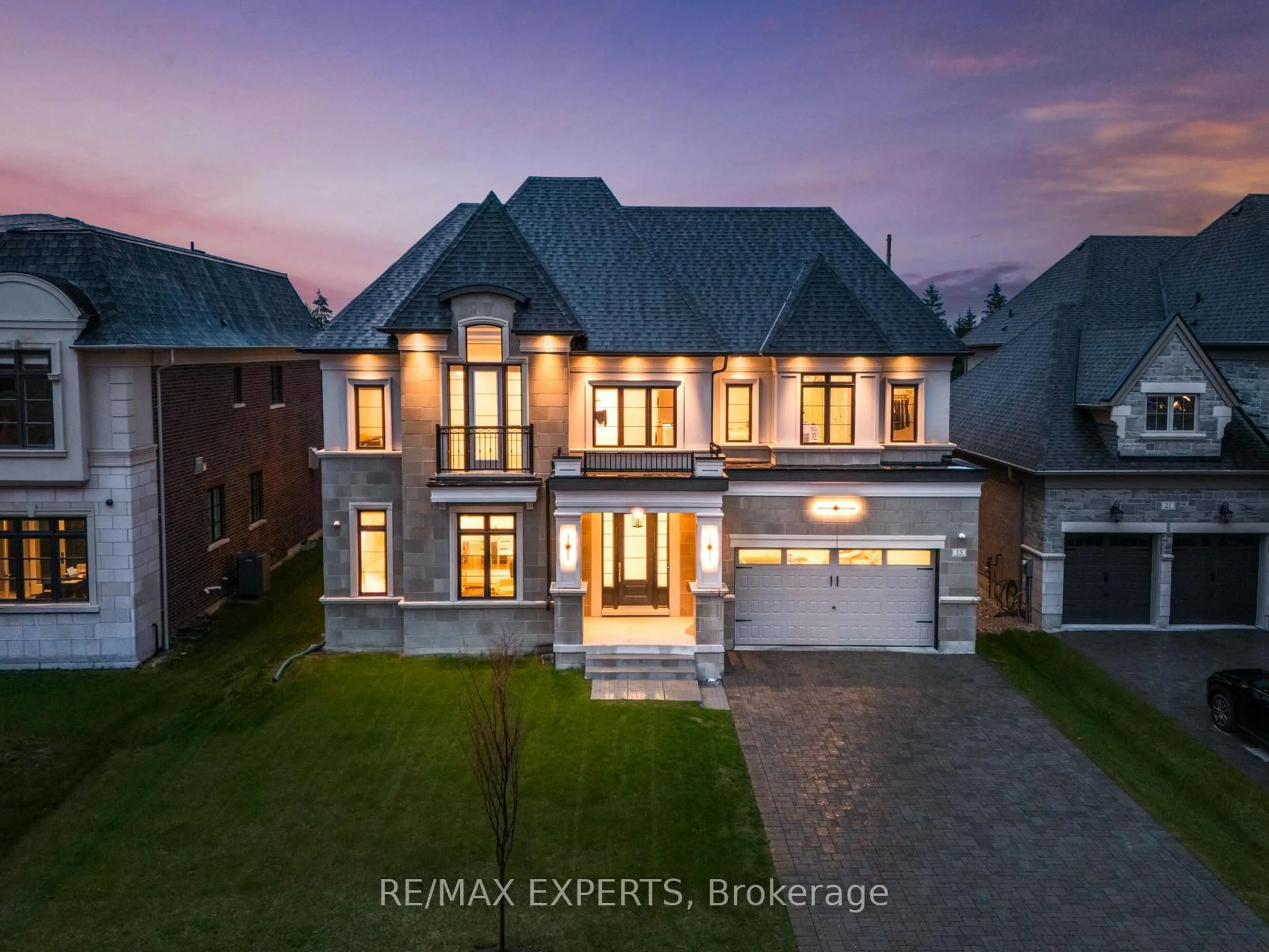 Home with brick exterior material, street for 15 Sculpture Garden Lane, Vaughan Ontario L4H 4P1