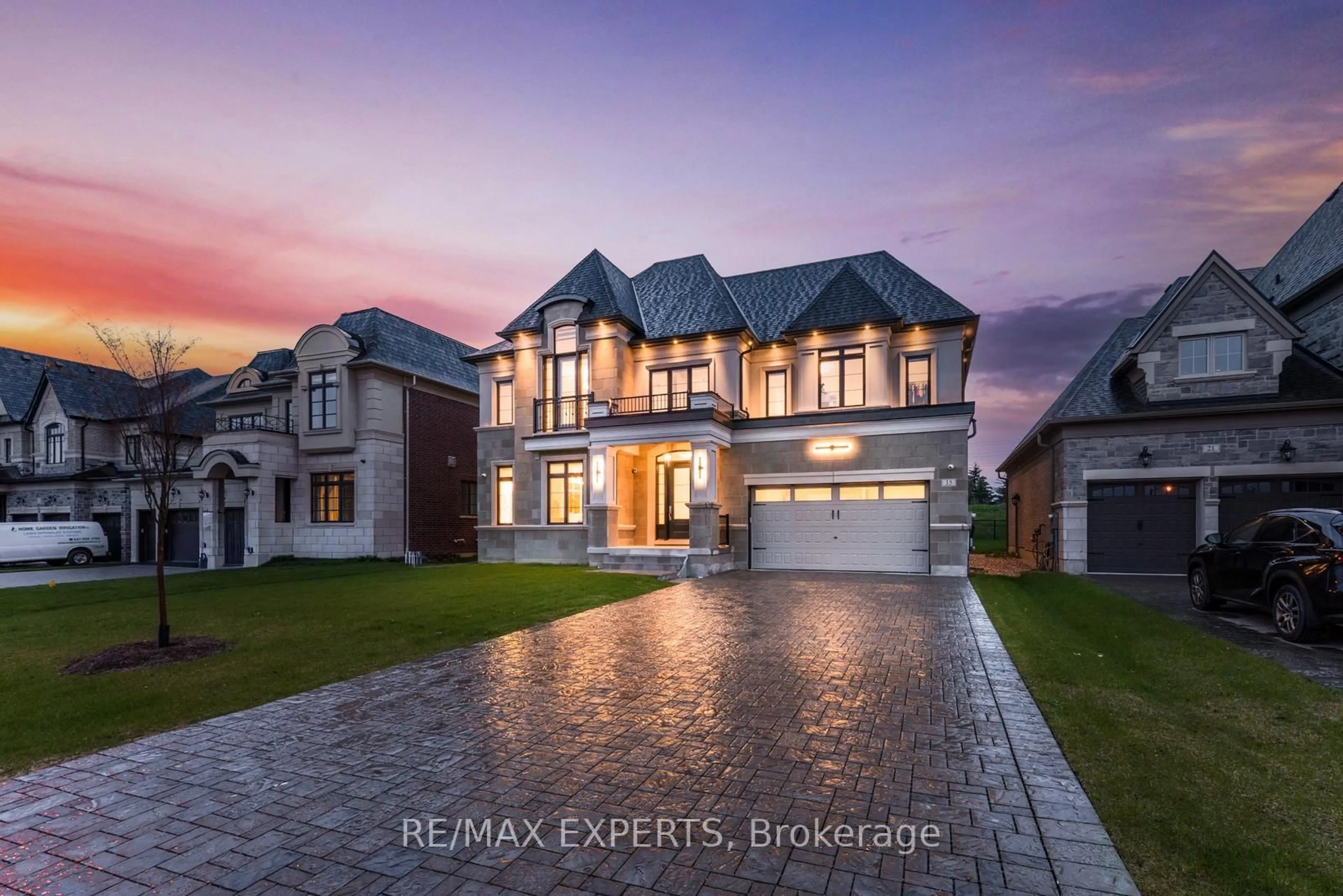 Home with brick exterior material, street for 15 Sculpture Garden Lane, Vaughan Ontario L4H 4P1