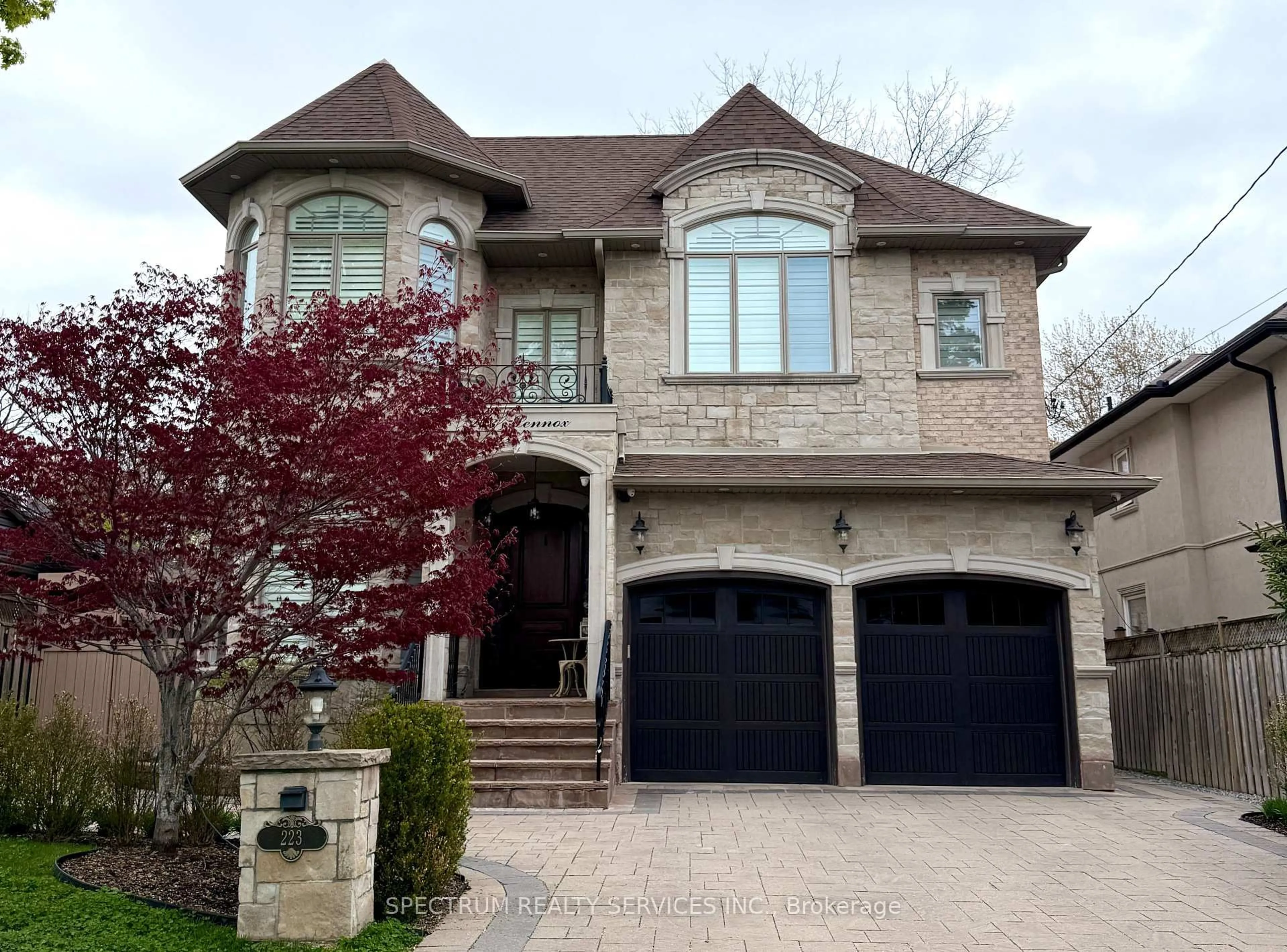 Home with brick exterior material, street for 223 Lennox Ave, Richmond Hill Ontario L4C 2A4