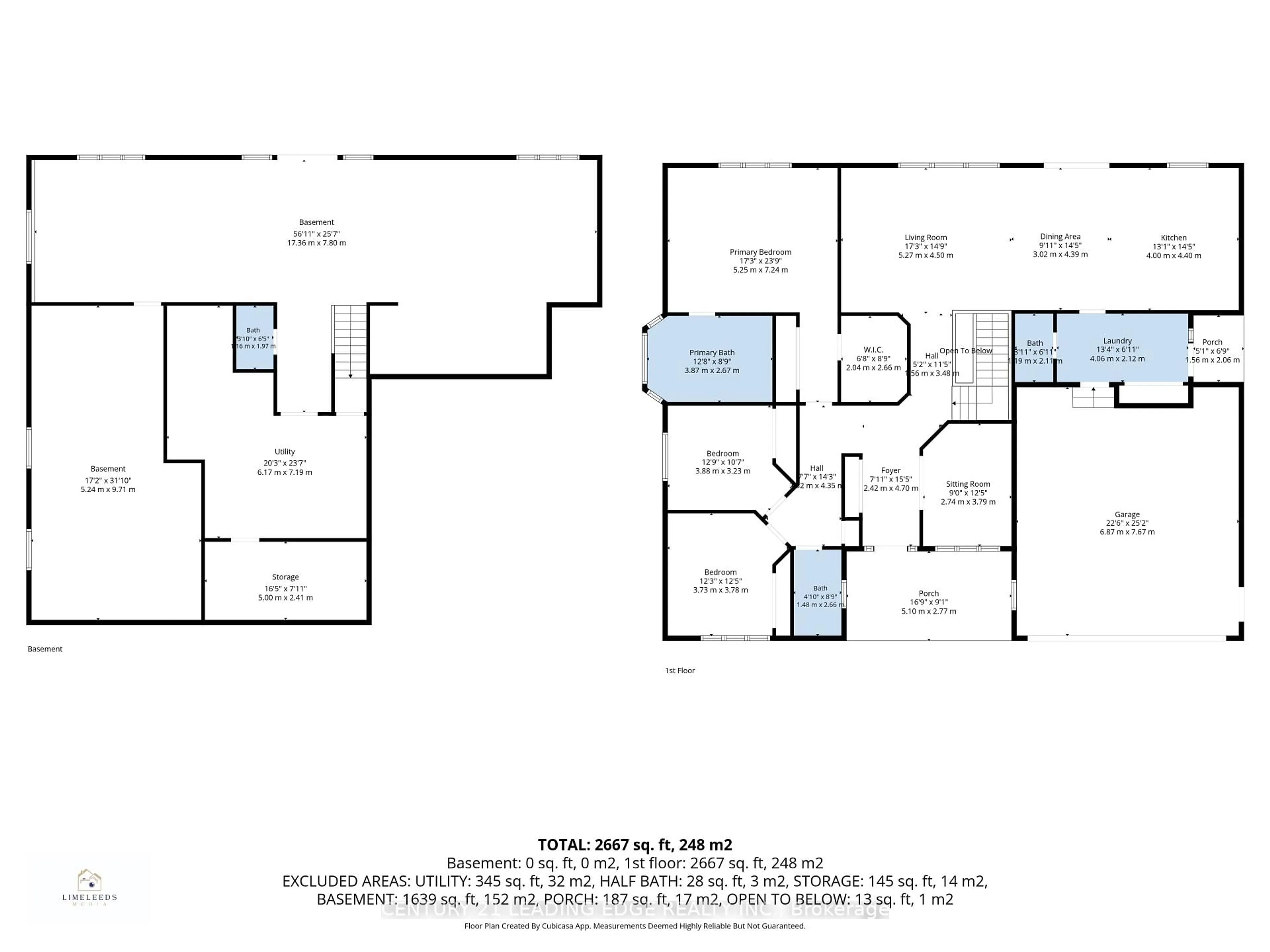 Floor plan for 315 Main St, Uxbridge Ontario L9P 1R6