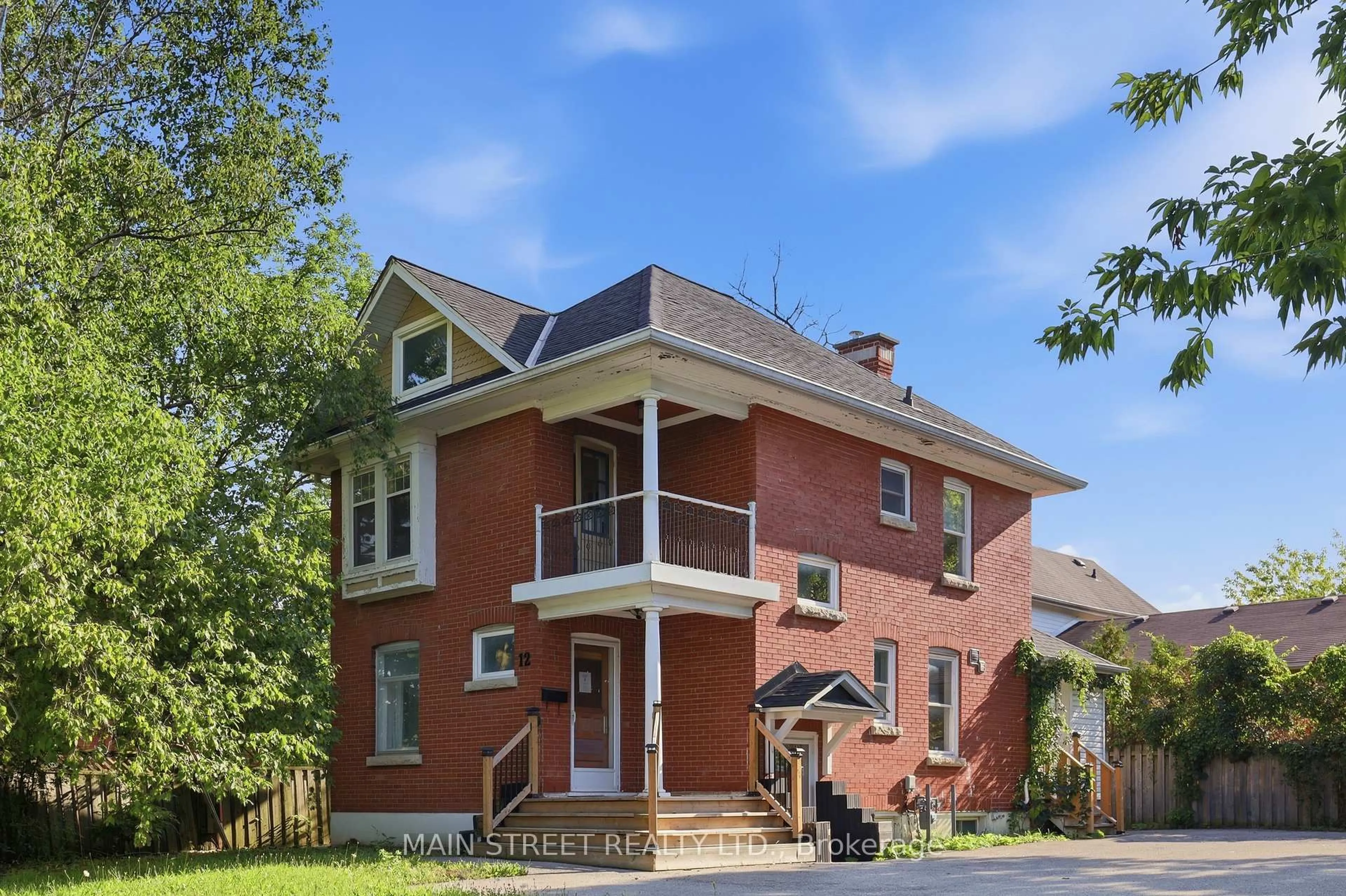 Home with brick exterior material, street for 12 Vincent St, Newmarket Ontario L3Y 4G2