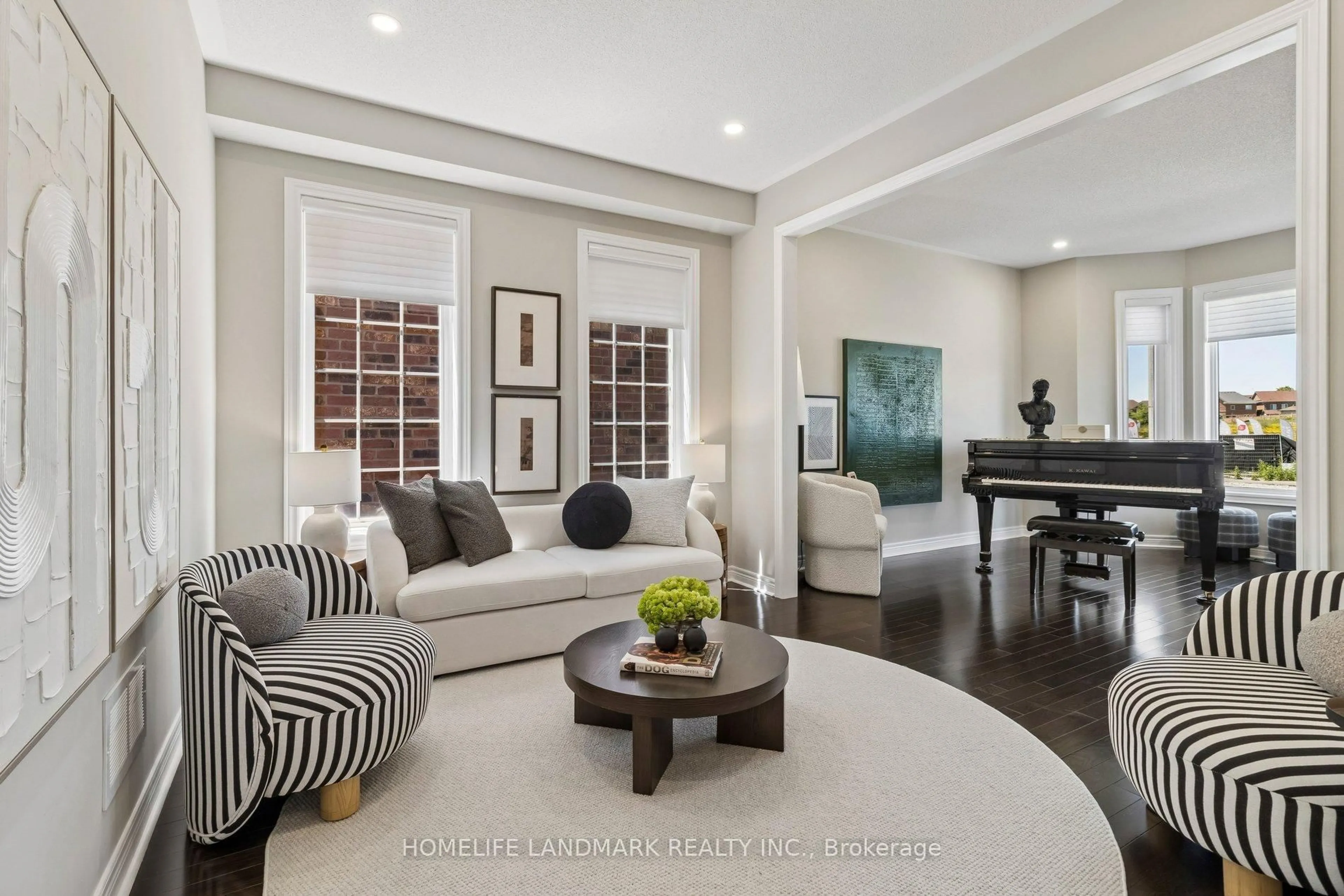 Living room with furniture, unknown for 45 Russell Dawson Rd, Markham Ontario L6C 0H1