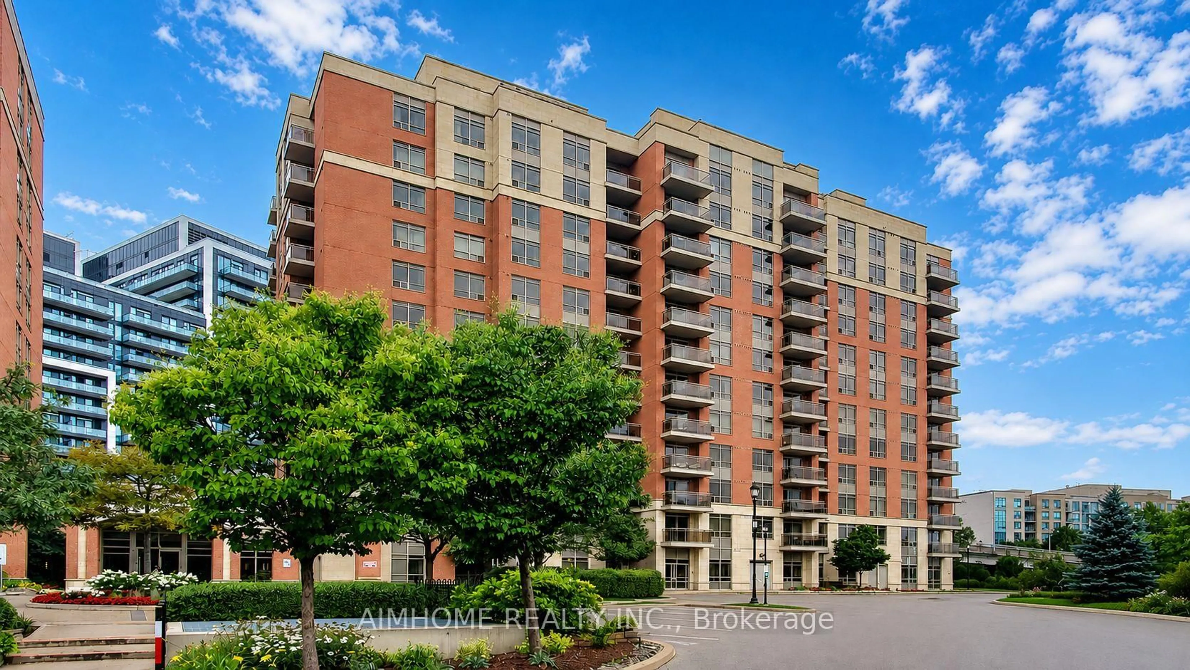 Home with brick exterior material, building for 75 King William Cres #804, Richmond Hill Ontario L4B 0C1