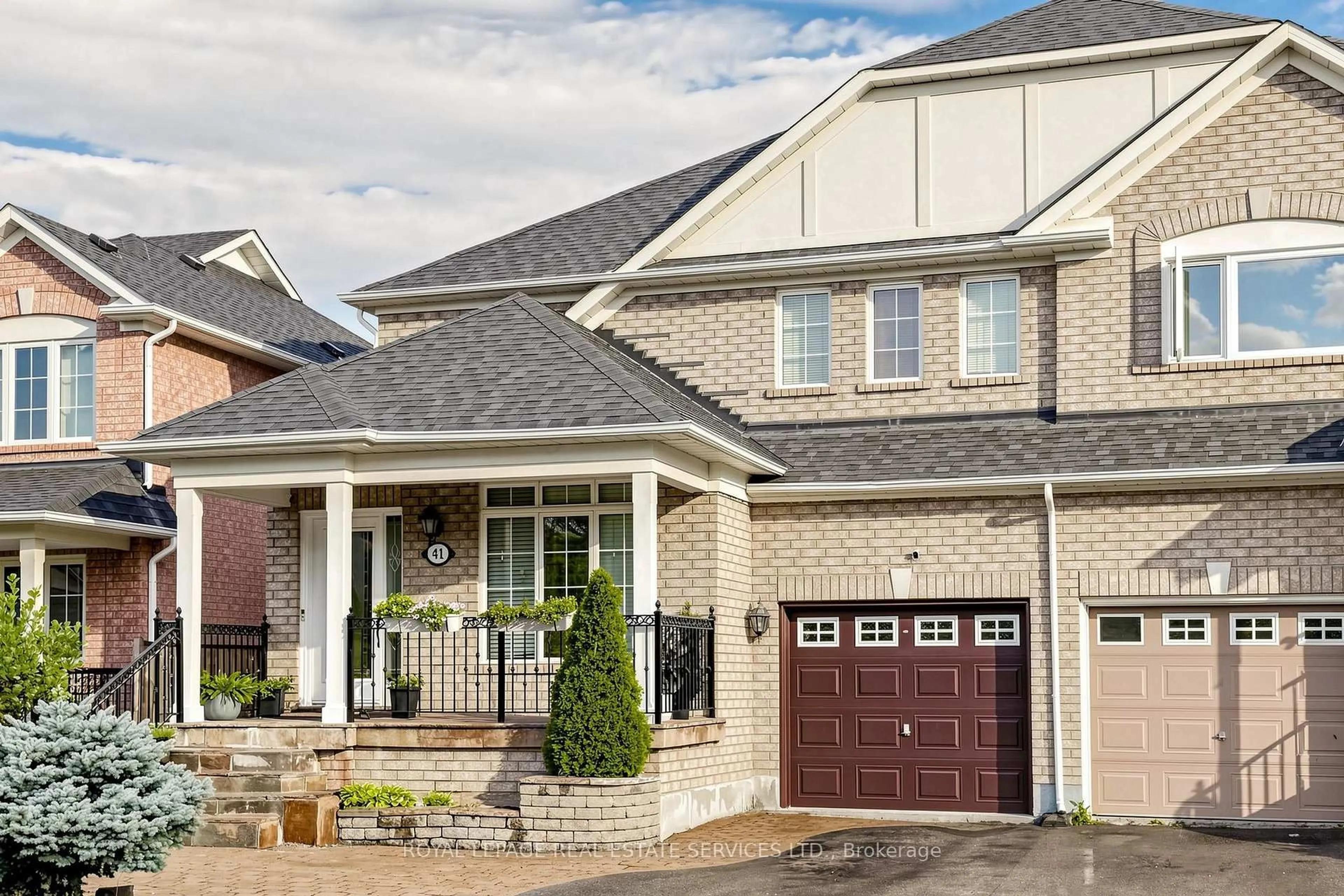 Home with brick exterior material, street for 41 Convoy Cres, Vaughan Ontario L6A 3H3