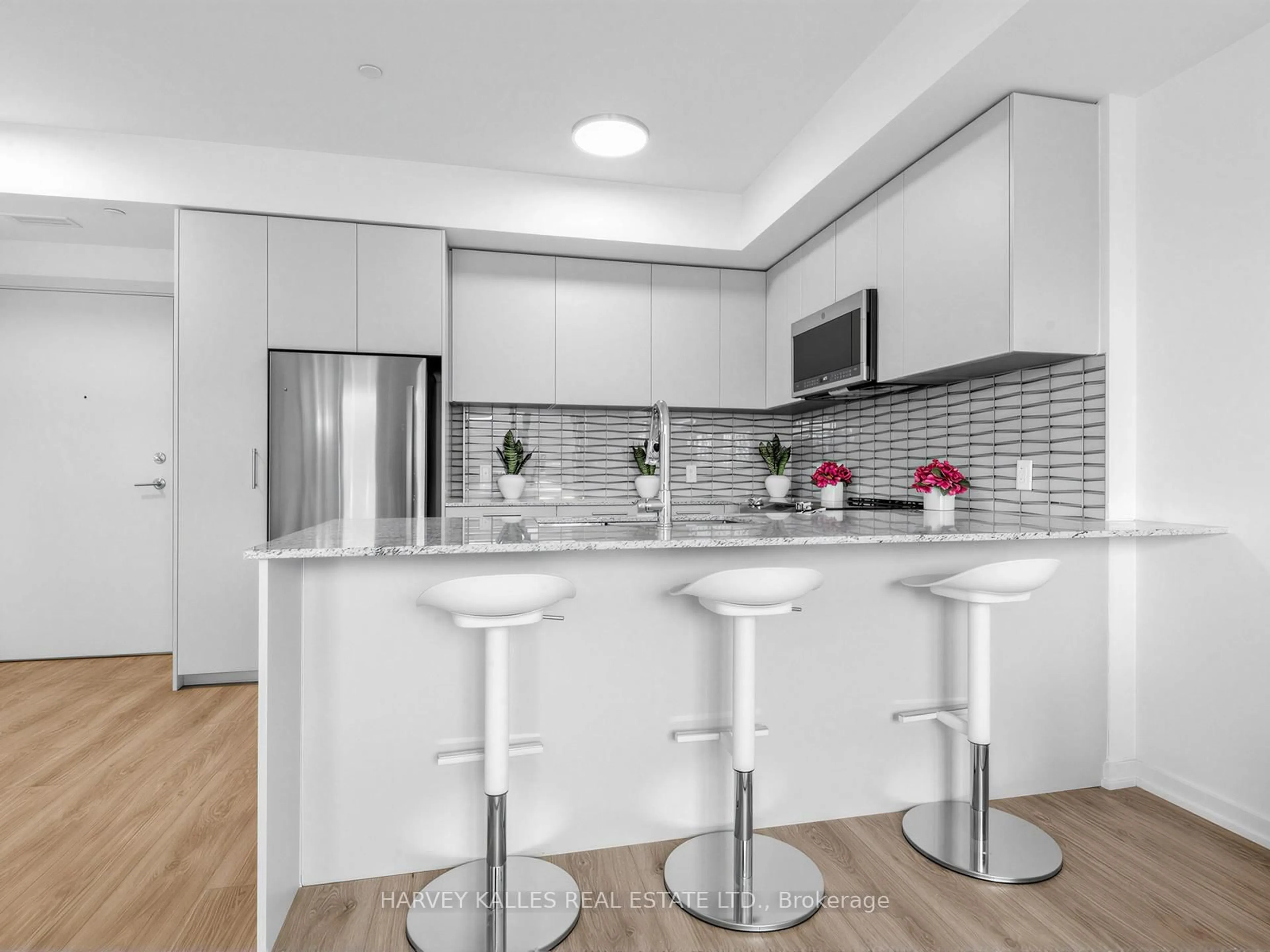 Open concept kitchen, unknown for 101 Cathedral High St #329, Markham Ontario L6C 3L8