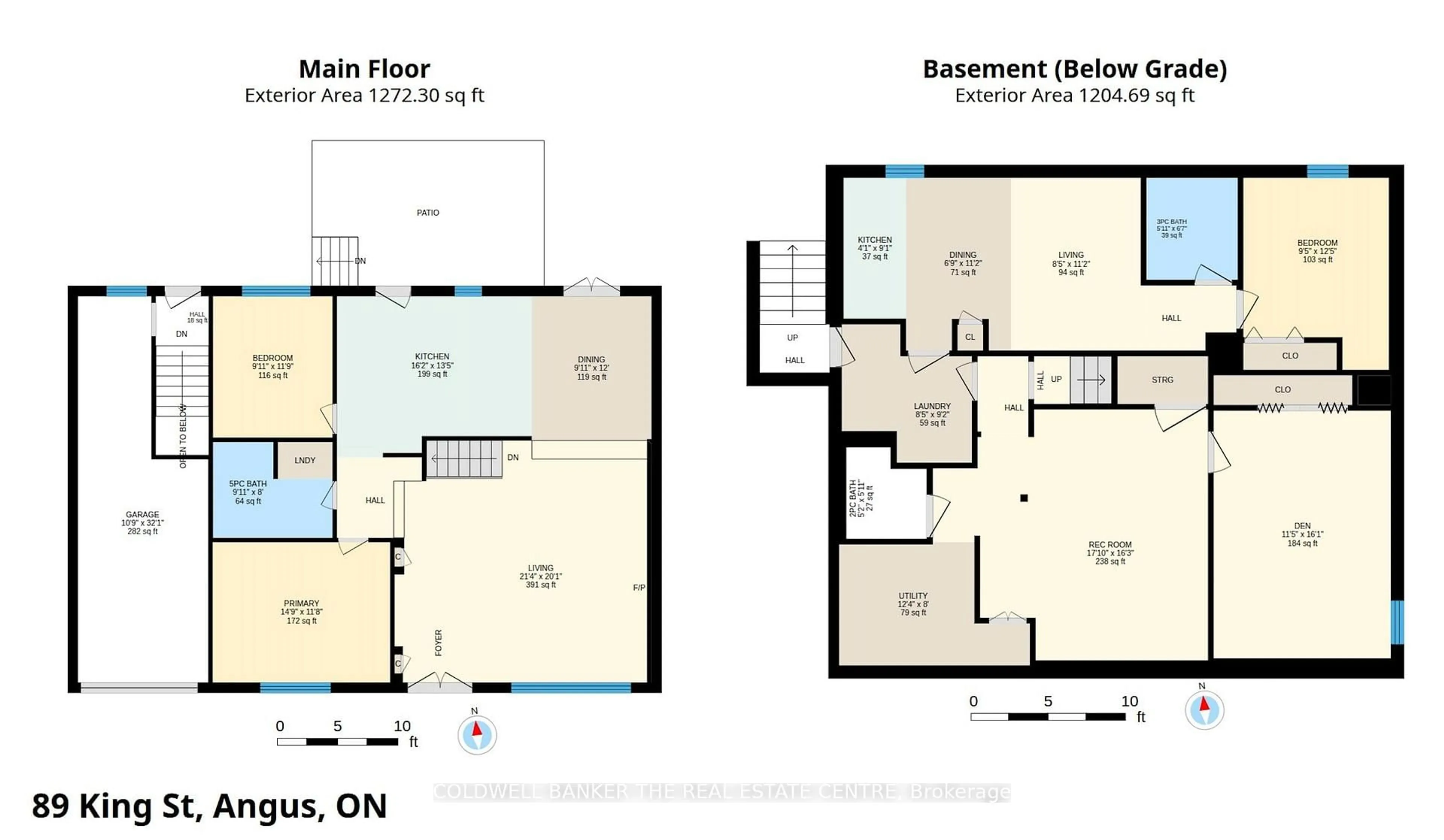 Floor plan for 89 King St, Essa Ontario L0M 1B0