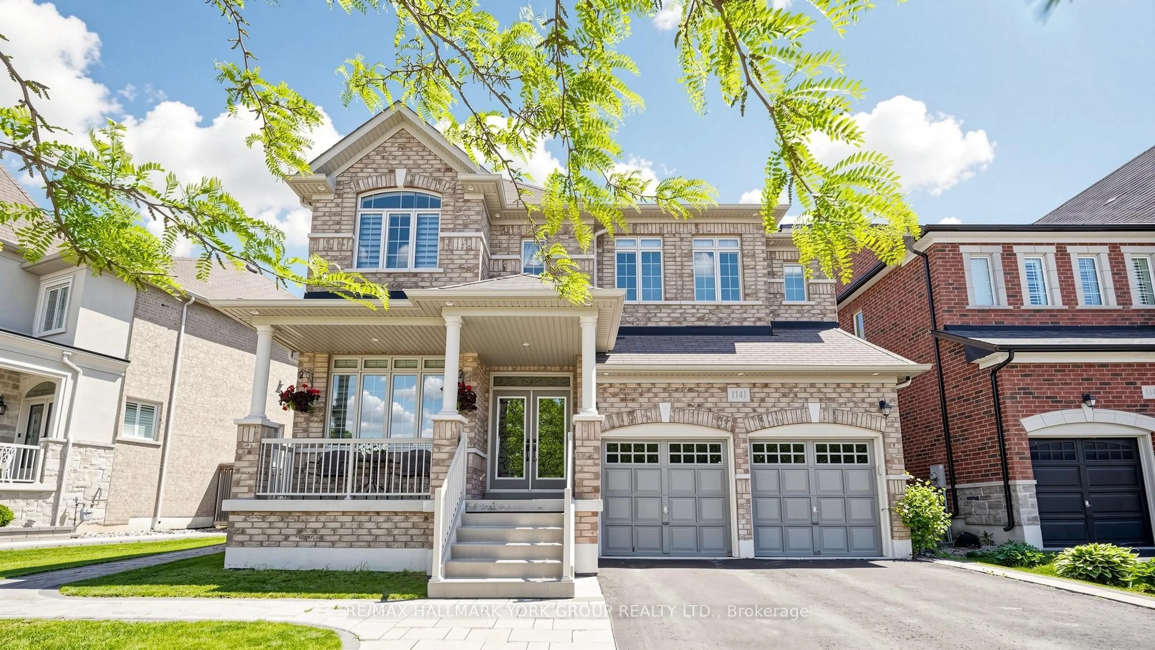 Home with brick exterior material, street for 1141 Quick St, Newmarket Ontario L3X 0A6