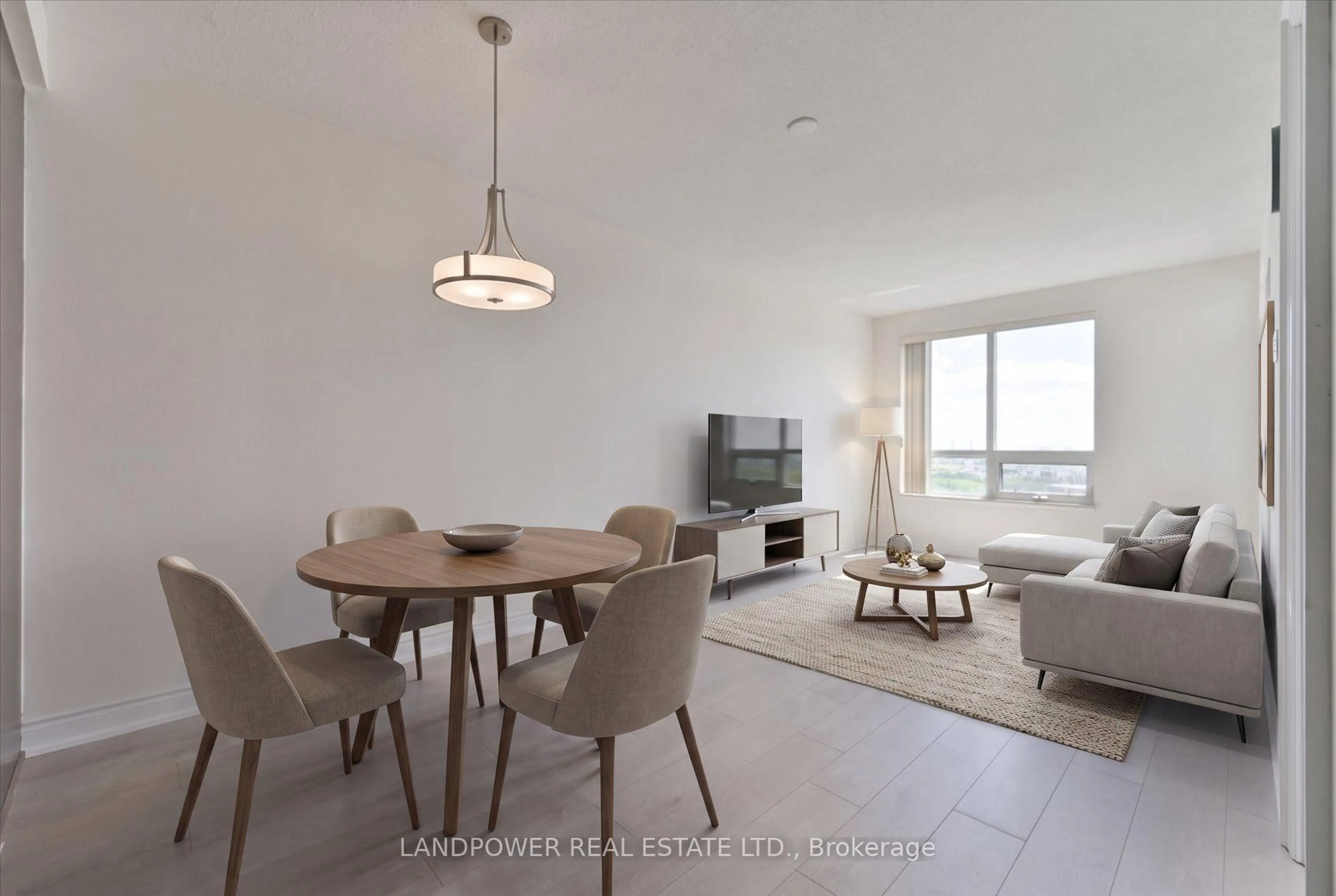 Living room with furniture, unknown for 50 Clegg Rd #1508, Markham Ontario L6G 0C6
