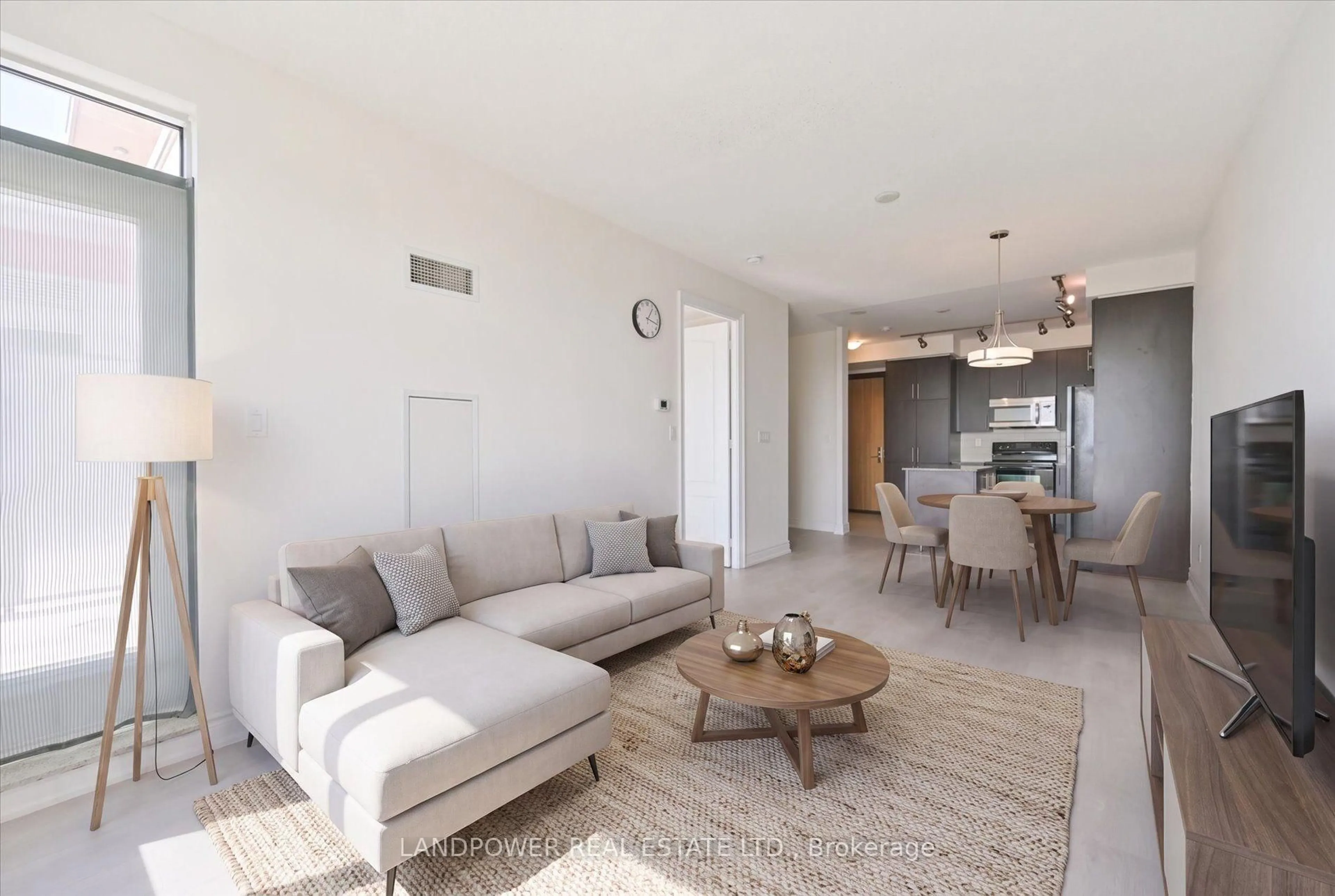 Living room with furniture, unknown for 50 Clegg Rd #1508, Markham Ontario L6G 0C6