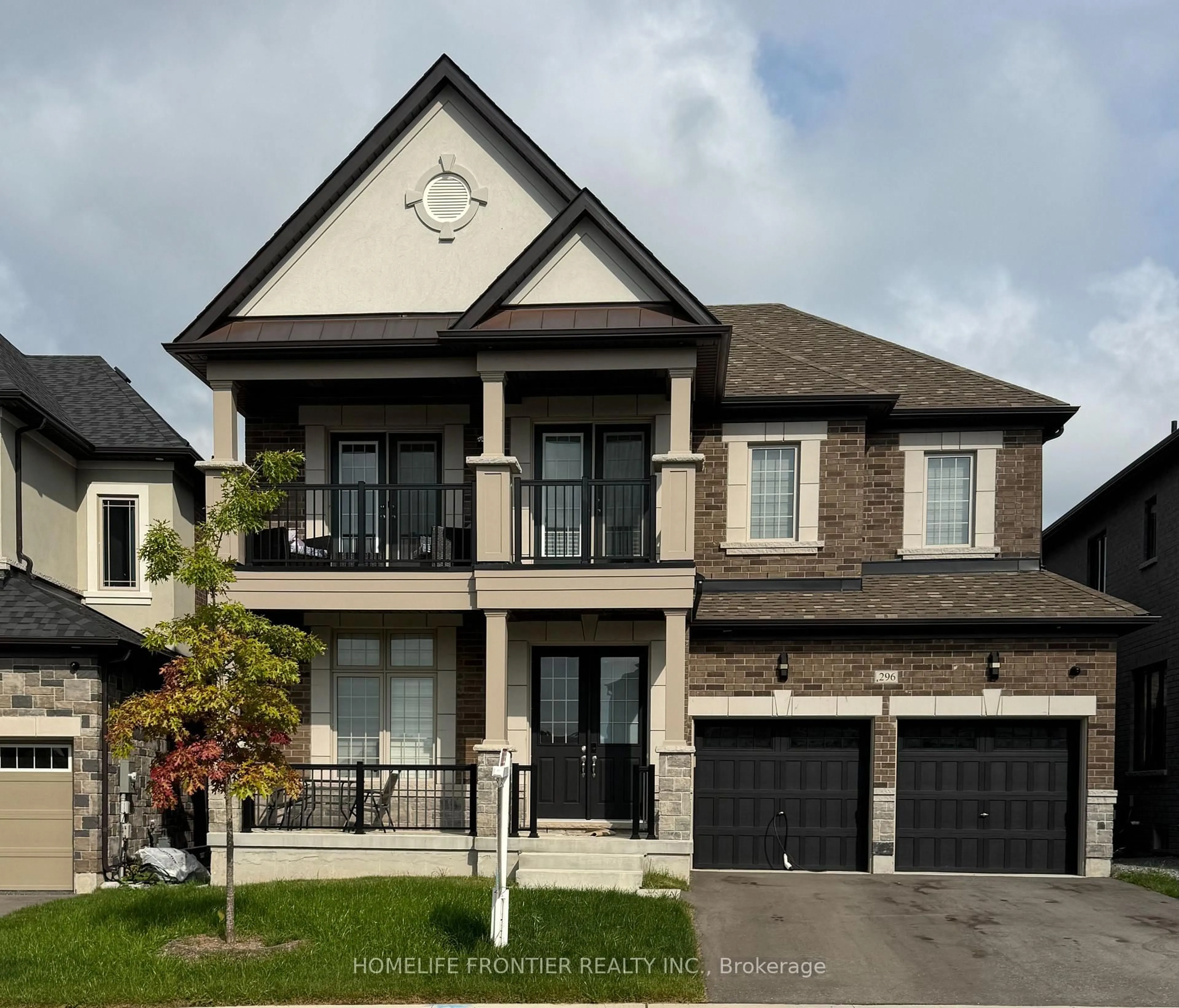 Home with brick exterior material, street for 296 Ben Sinclair Ave, East Gwillimbury Ontario L9N 0Z1