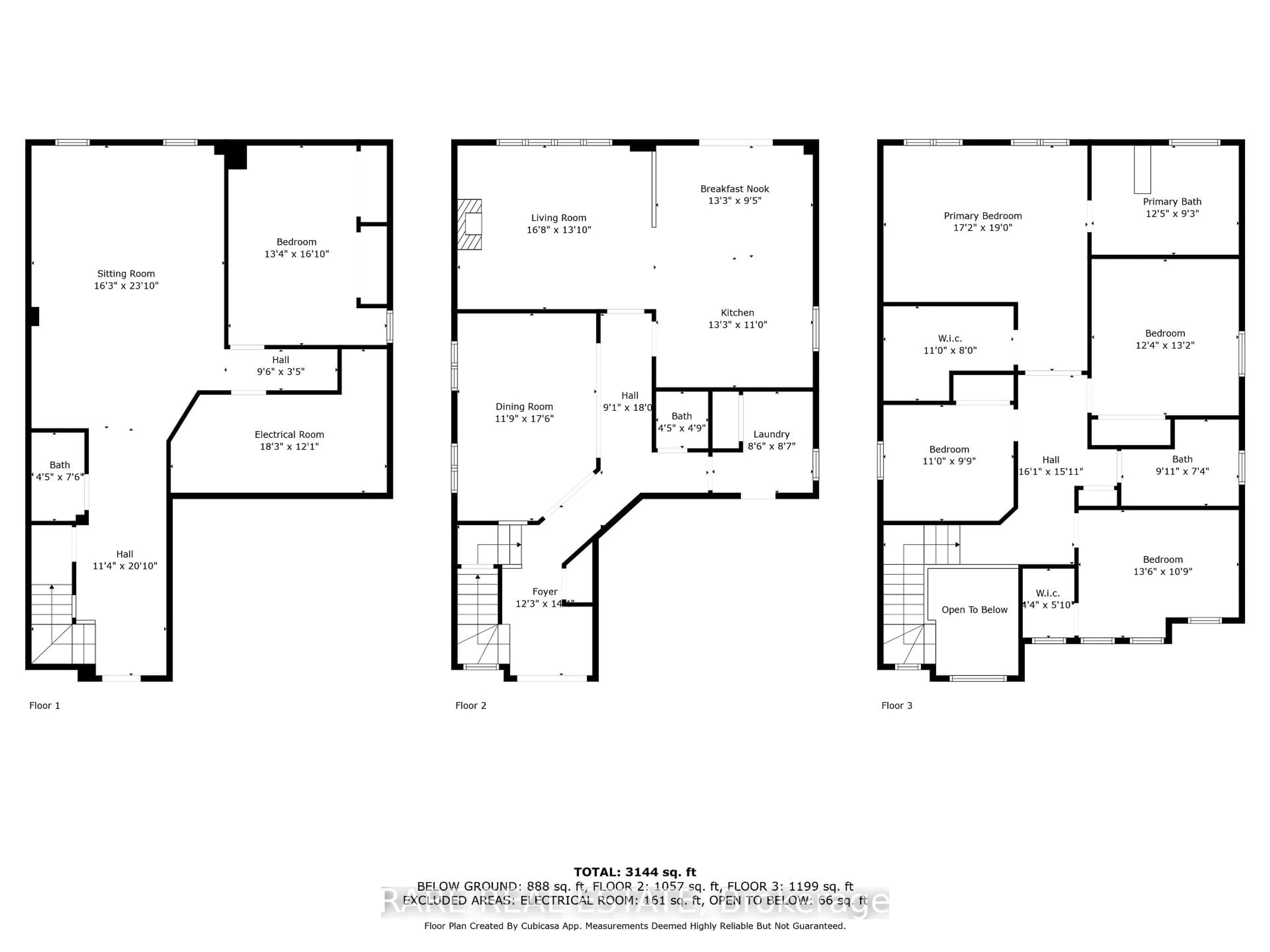 Floor plan for 101 Decarolis Cres, Essa Ontario L3W 0B1