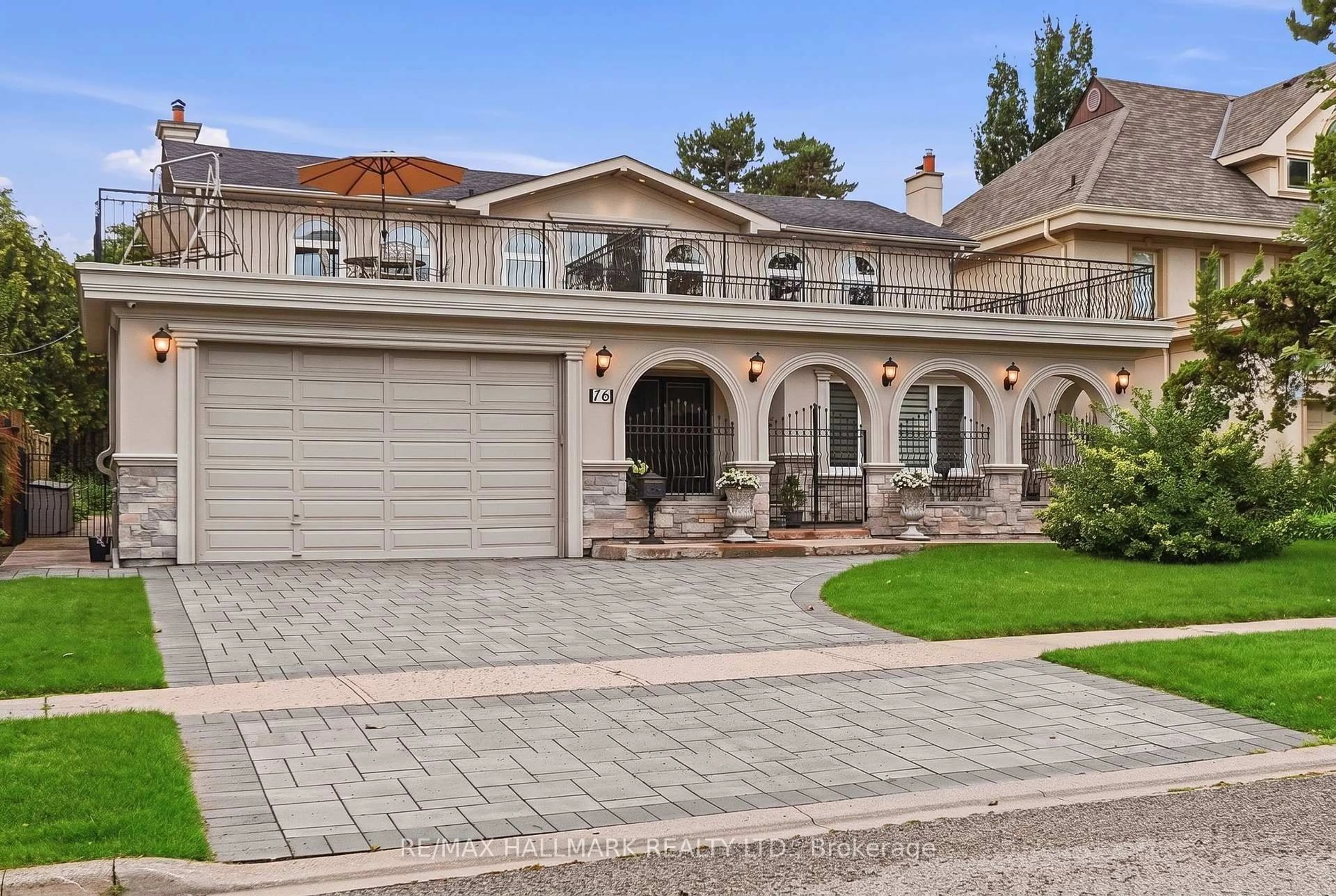 Home with brick exterior material, street for 76 Francis St, Vaughan Ontario L4L 1P6