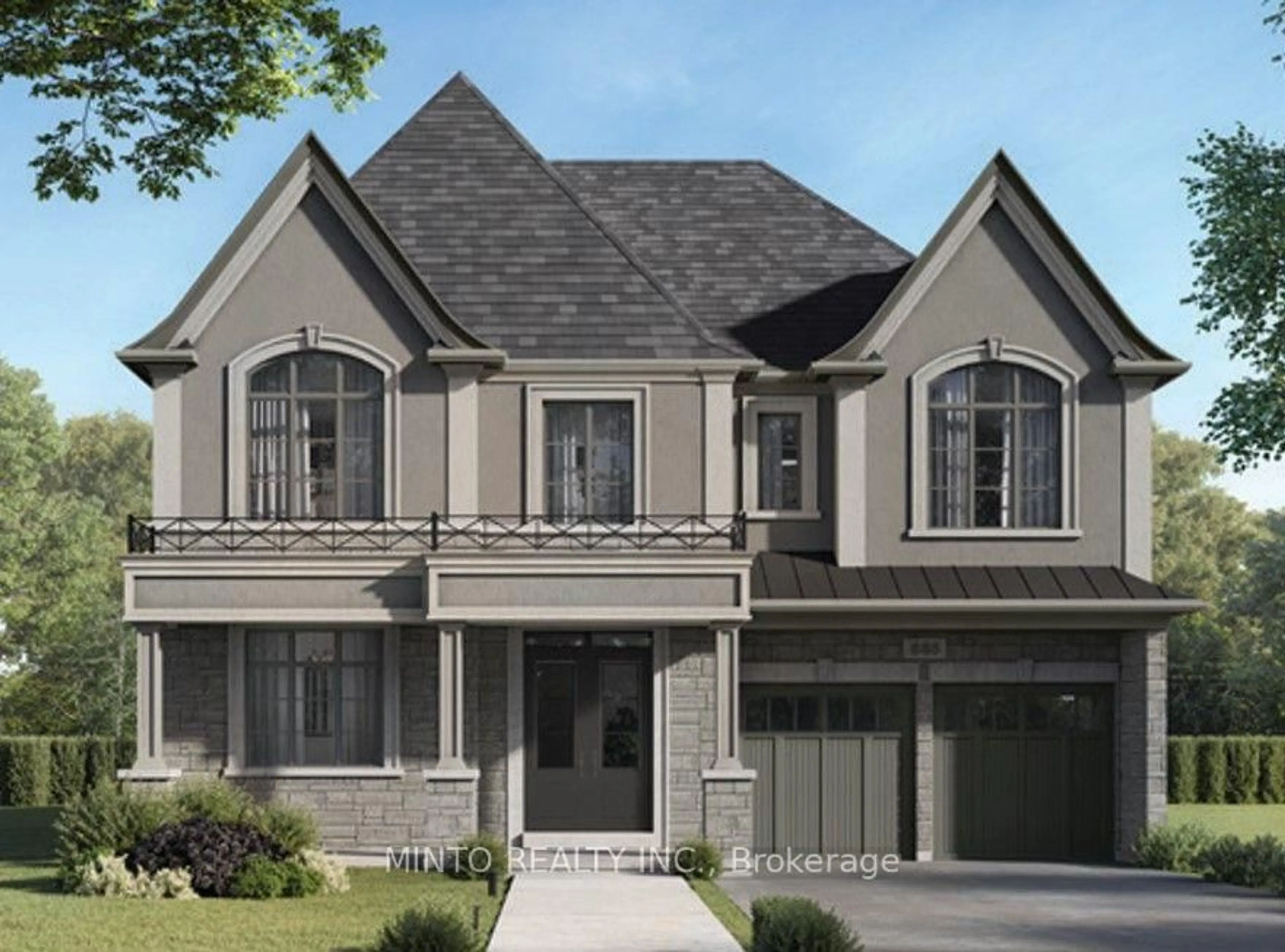 Home with brick exterior material, street for 102 Godfrey Willis Dr, Markham Ontario L6C 3M9