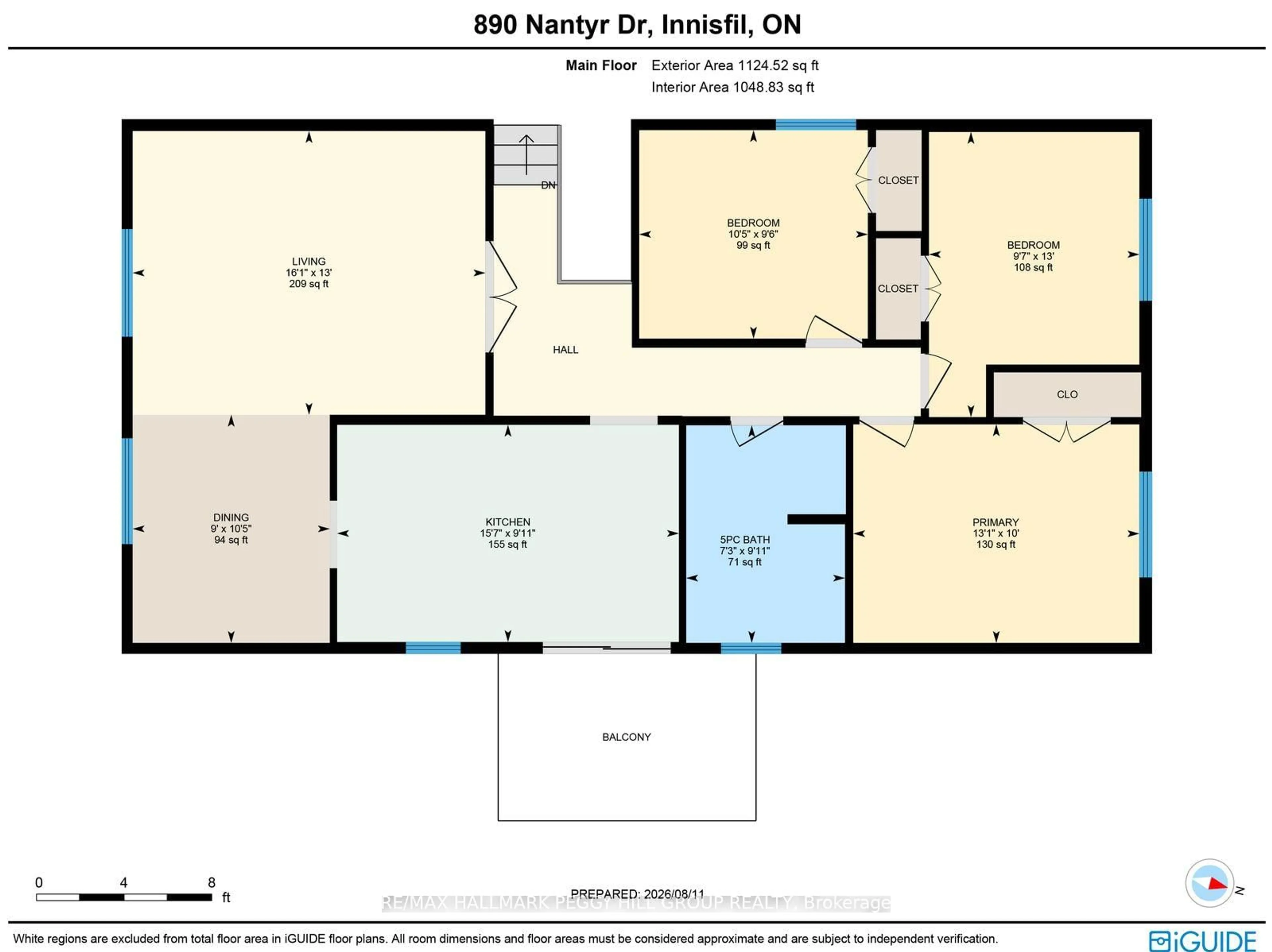 Floor plan for 890 Nantyr Dr, Innisfil Ontario L9S 1S7