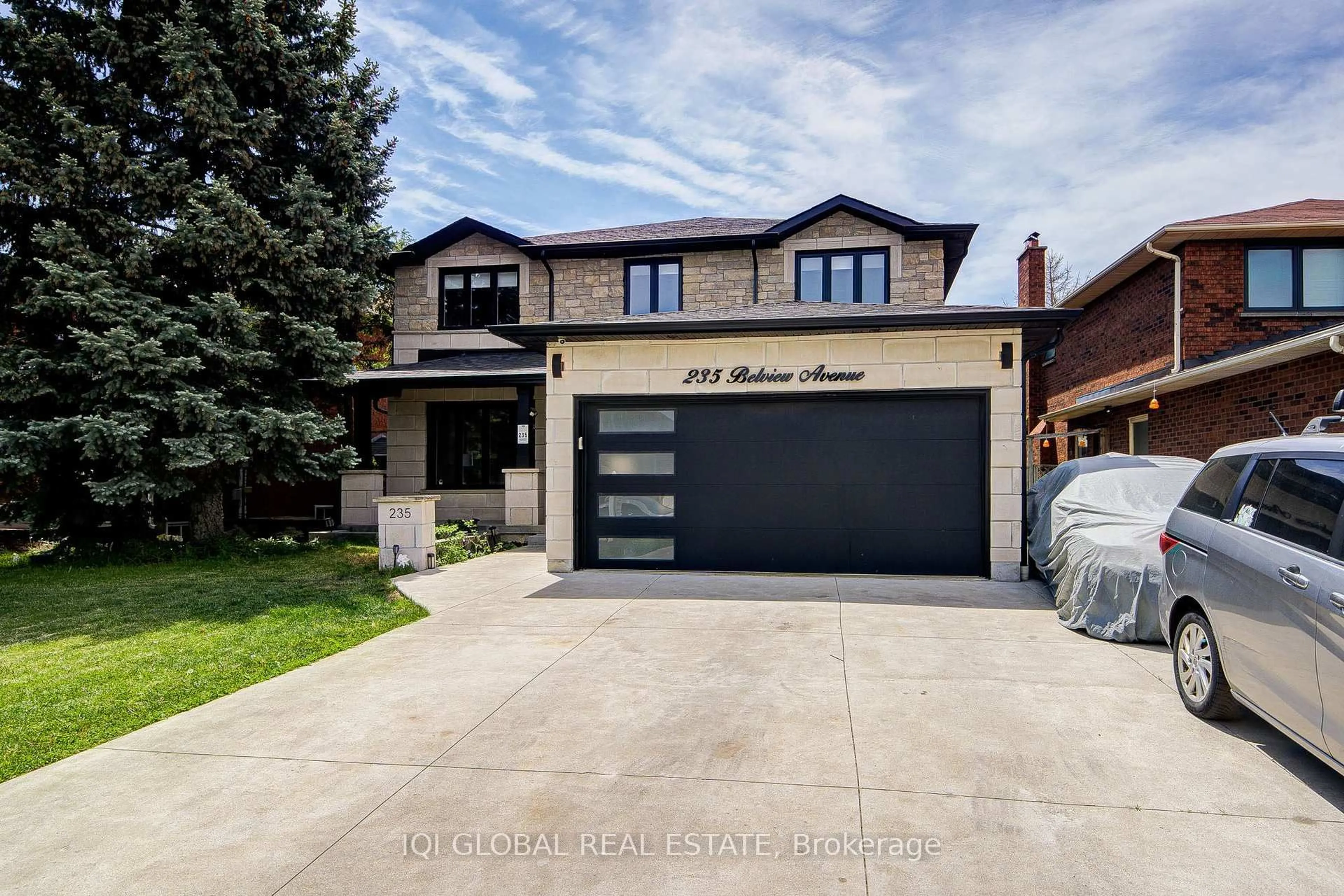 Home with brick exterior material, street for 235 Belview Ave, Vaughan Ontario L4L 7W4