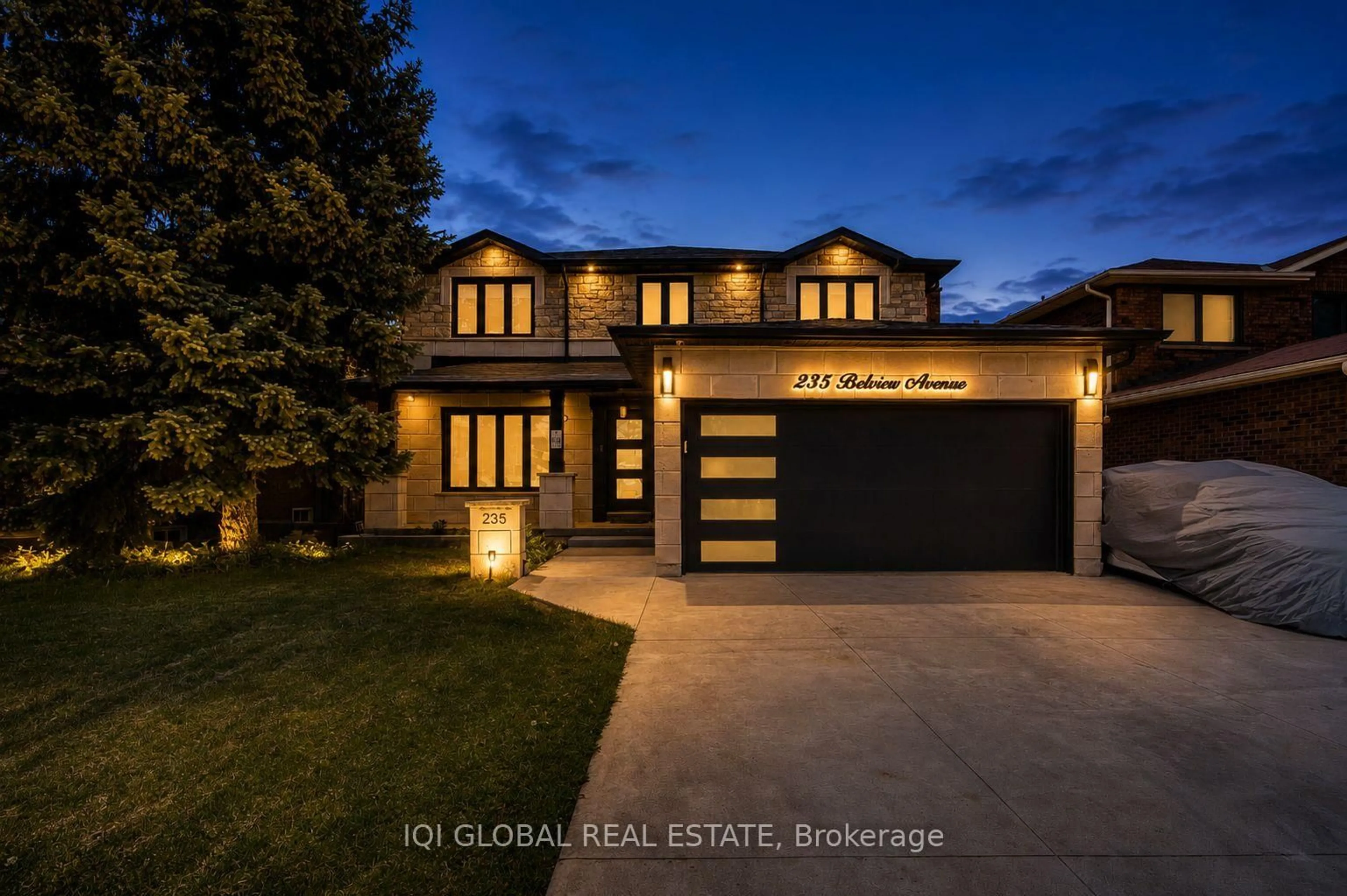 Home with brick exterior material, street for 235 Belview Ave, Vaughan Ontario L4L 7W4