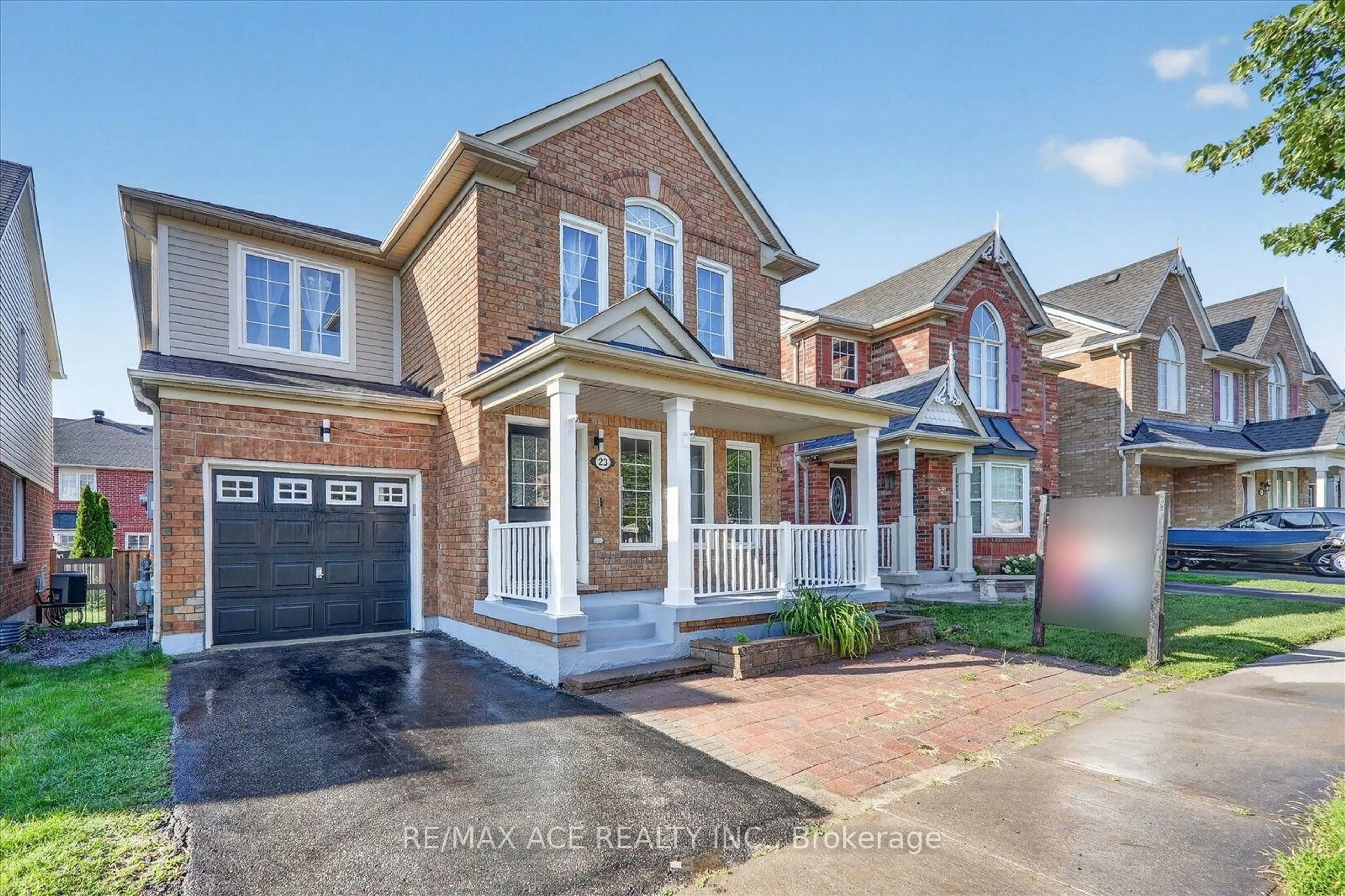 Home with brick exterior material, street for 23 Harry Sanders Ave, Whitchurch-Stouffville Ontario L4A 0J7