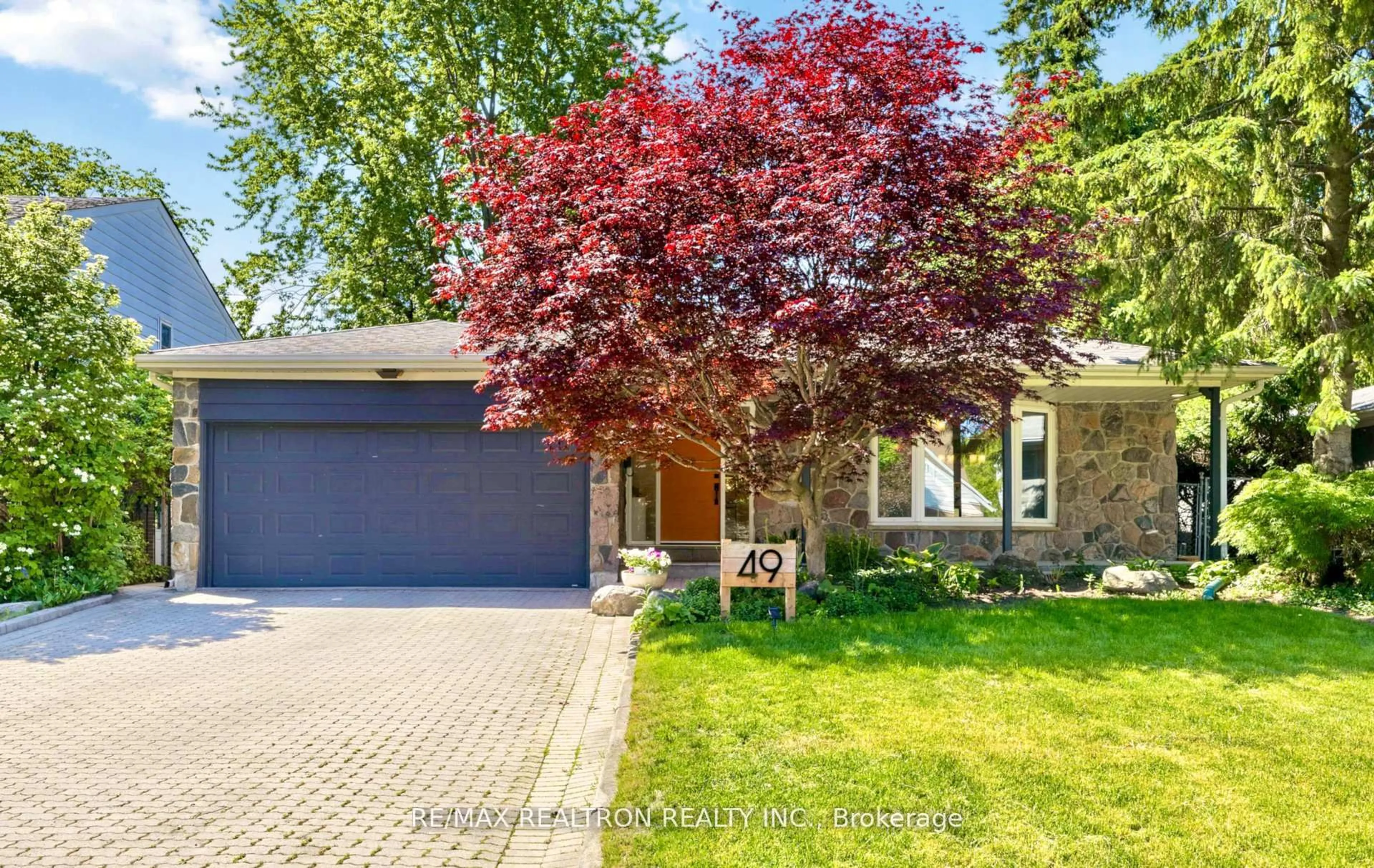 Home with brick exterior material, street for 49 Apple Orchard Path, Markham Ontario L3T 3B5