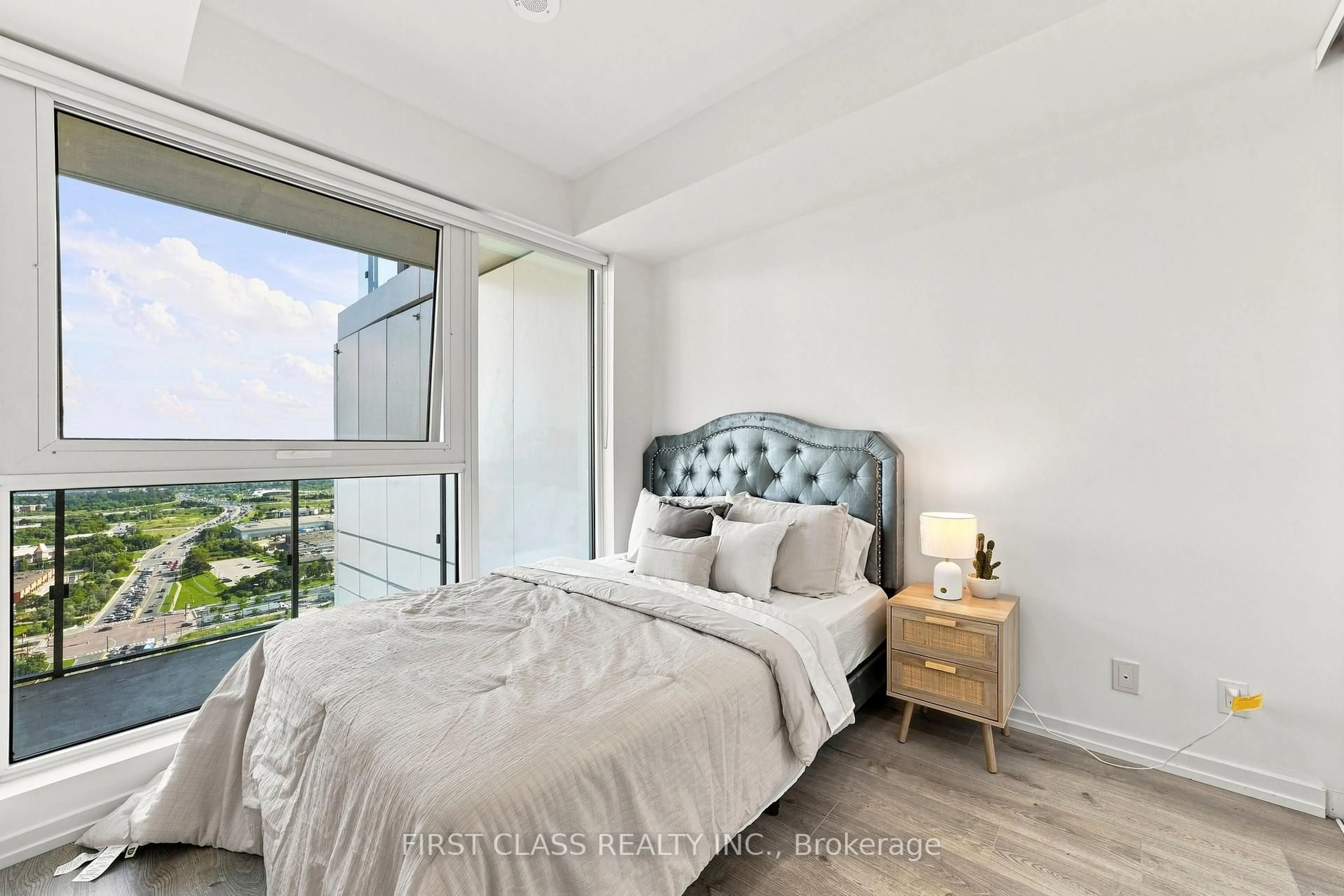 Bedroom with bed, unknown for 7890 Jane St #3101, Vaughan Ontario L4K 0K9