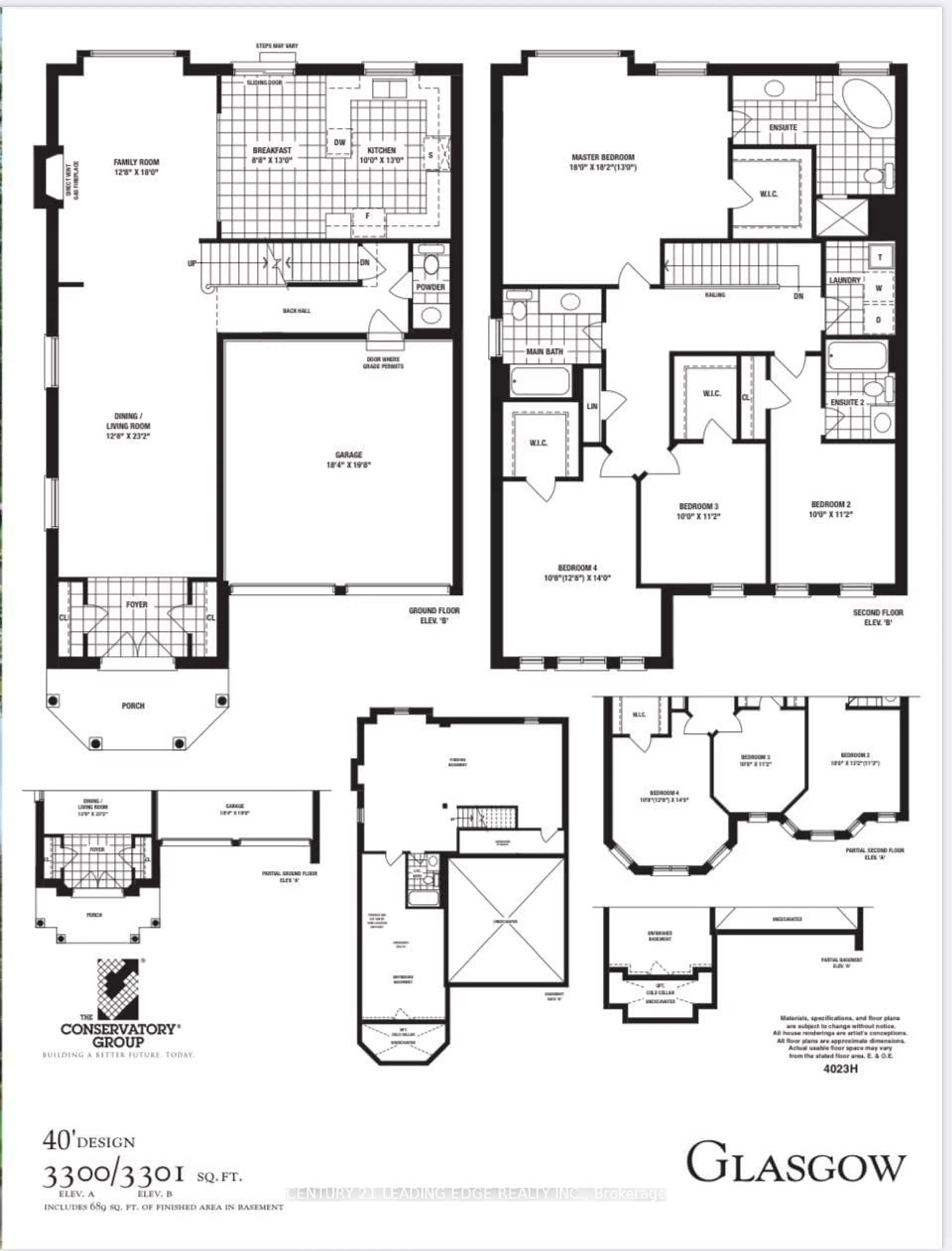 Floor plan for 14 Clarinet Lane, Whitchurch-Stouffville Ontario L4A 4N1