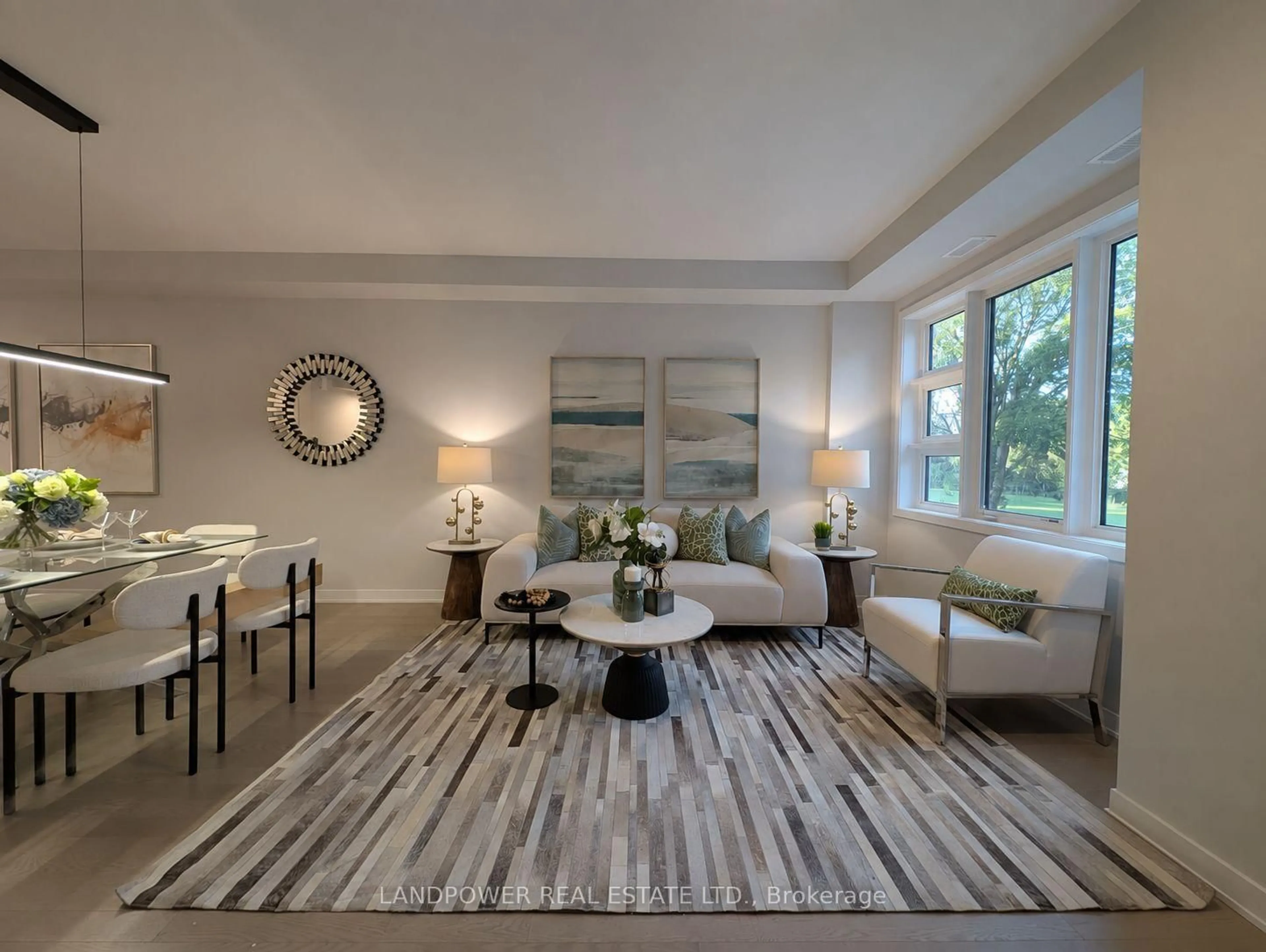 Living room with furniture, unknown for 101 Anna Russell Way, Markham Ontario L3R 3X3