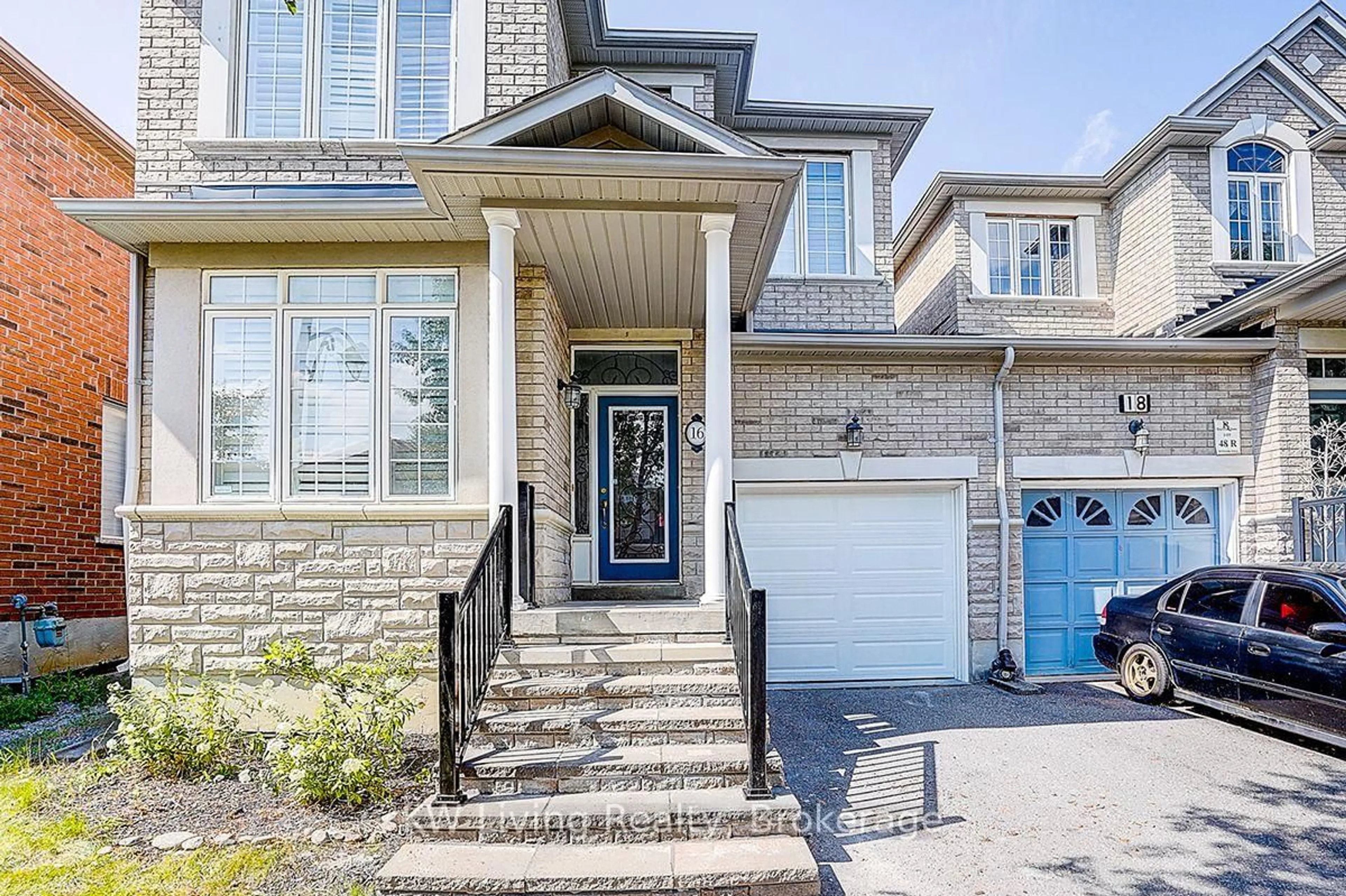 Home with brick exterior material, street for 16 Florelle Dr, Markham Ontario L6E 2H6