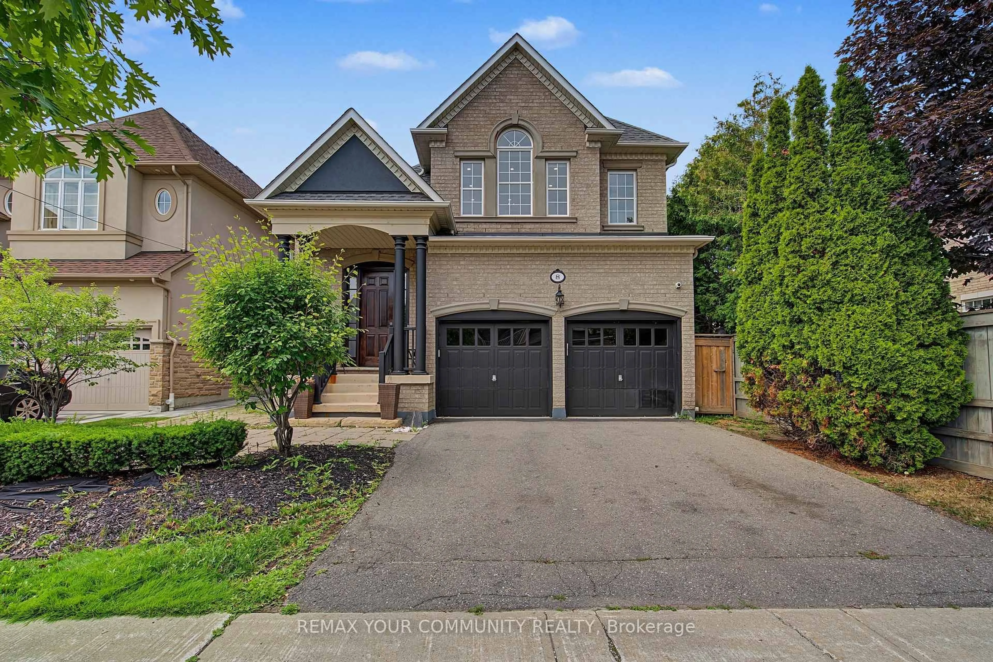 Home with brick exterior material, street for 8 Yemina Gate, Vaughan Ontario L6A 0G9