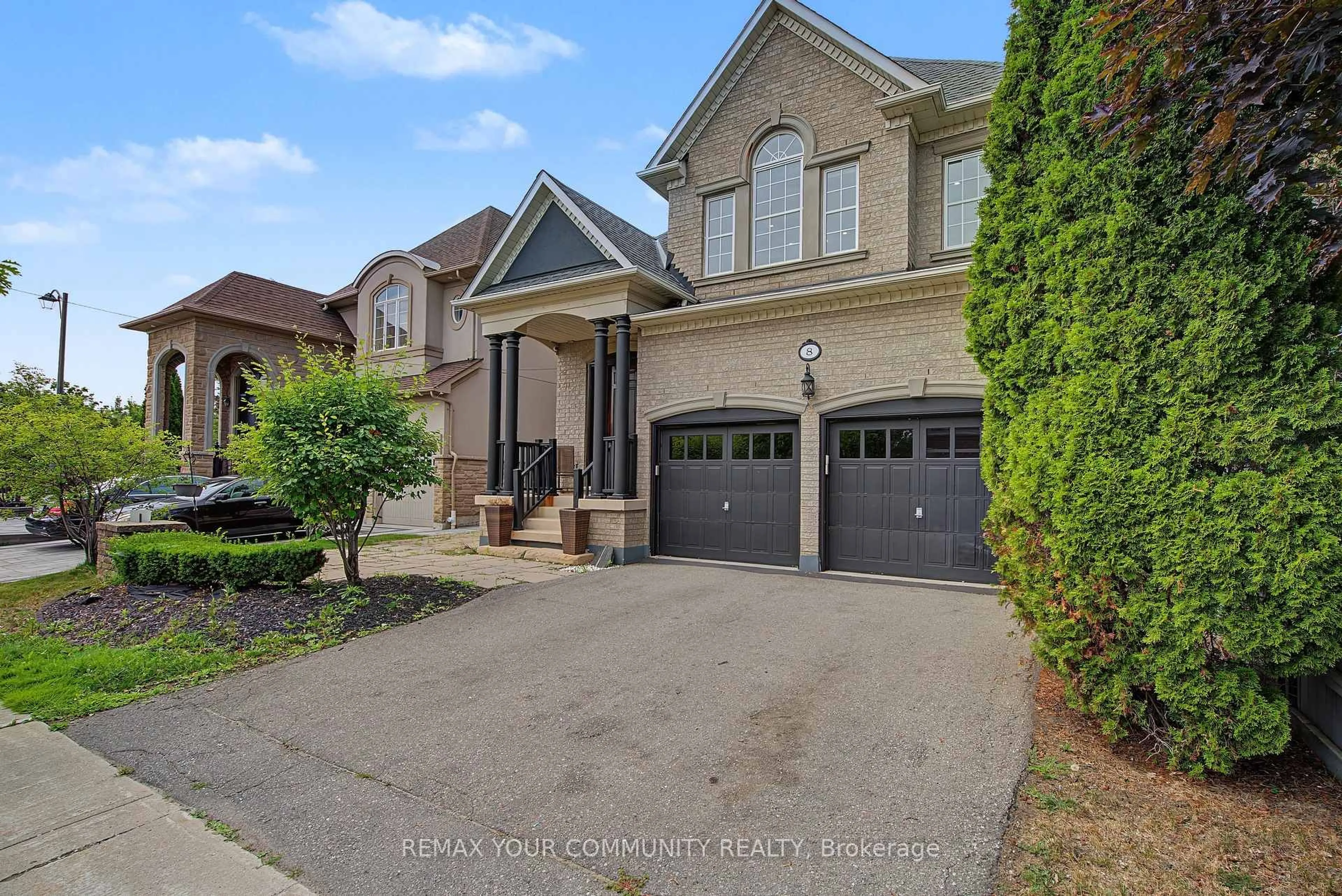 Home with brick exterior material, street for 8 Yemina Gate, Vaughan Ontario L6A 0G9