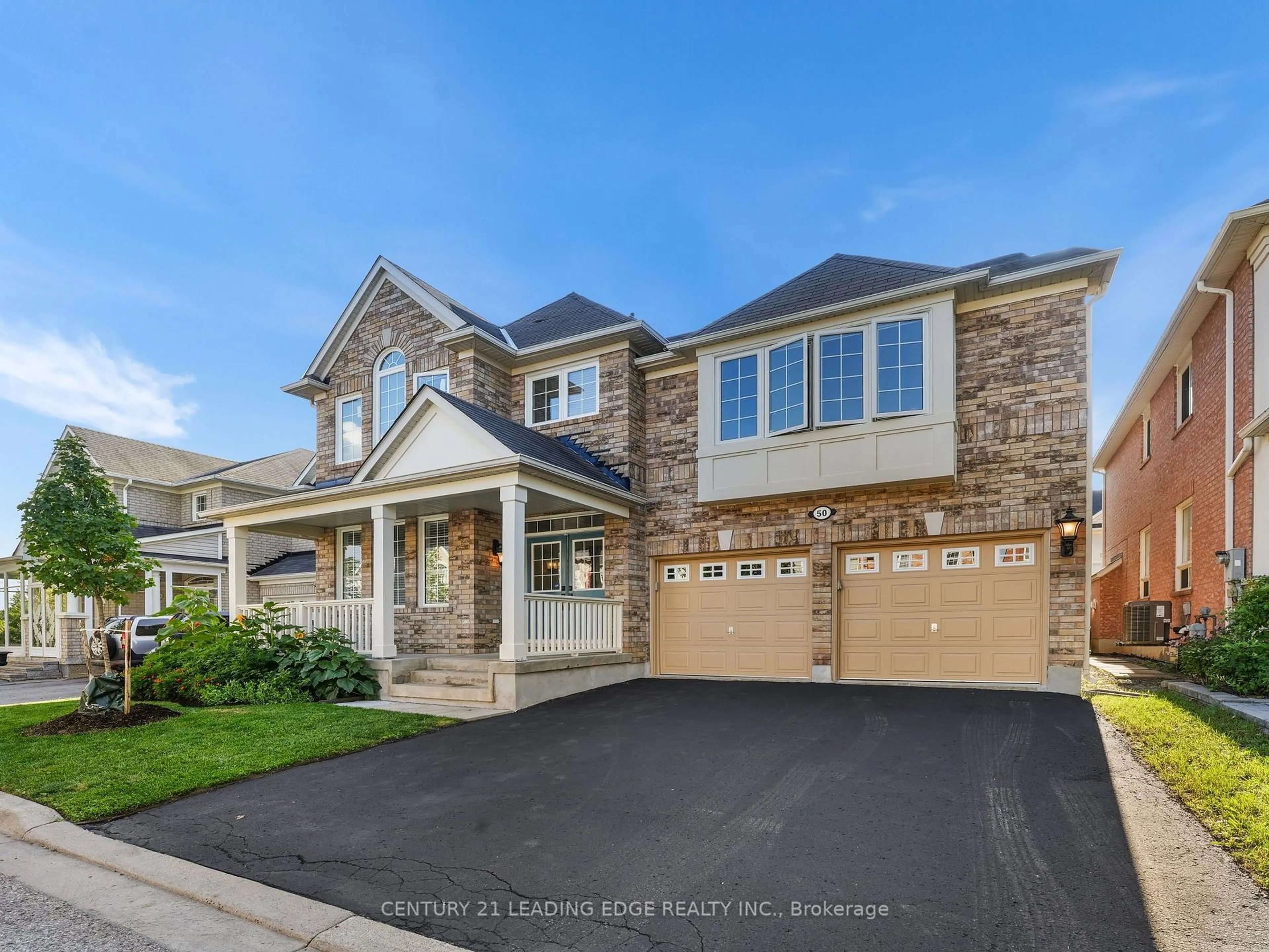 Home with brick exterior material, street for 50 Storybook Cres, Markham Ontario L6E 2B8