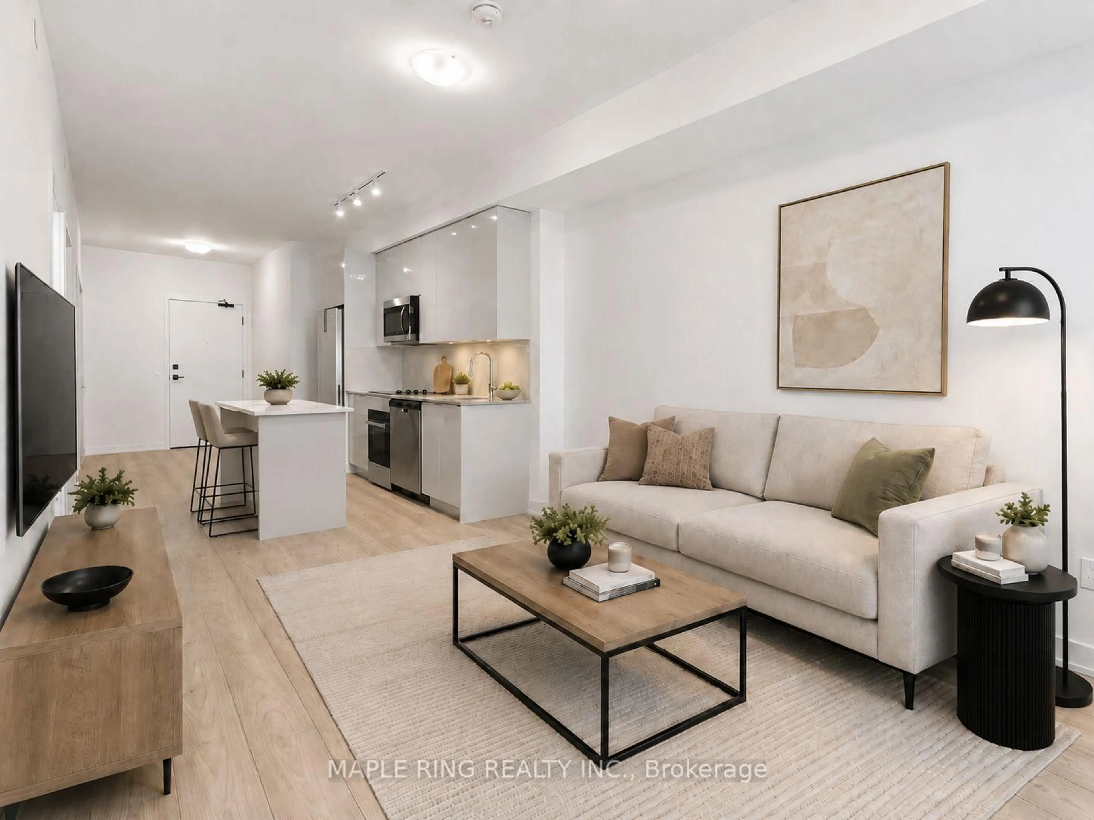 Living room with furniture, unknown for 474 Caldari Rd #1002, Vaughan Ontario L4K 0R5