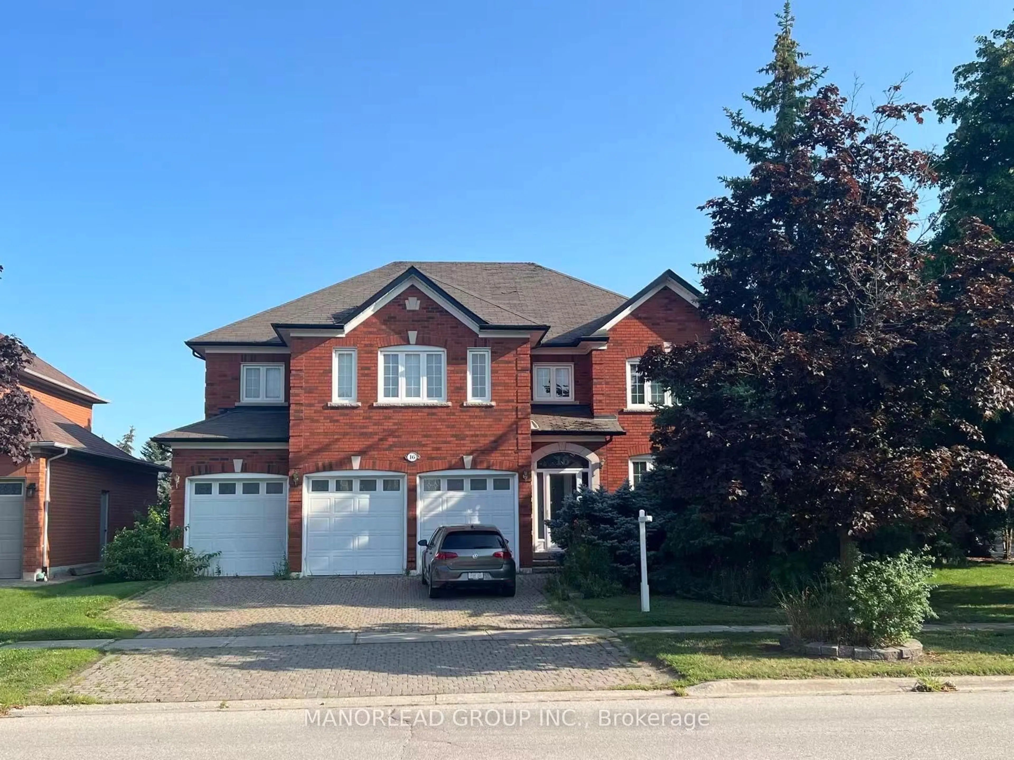 Home with brick exterior material, street for 16 Headford Ave, Richmond Hill Ontario L4B 3V7