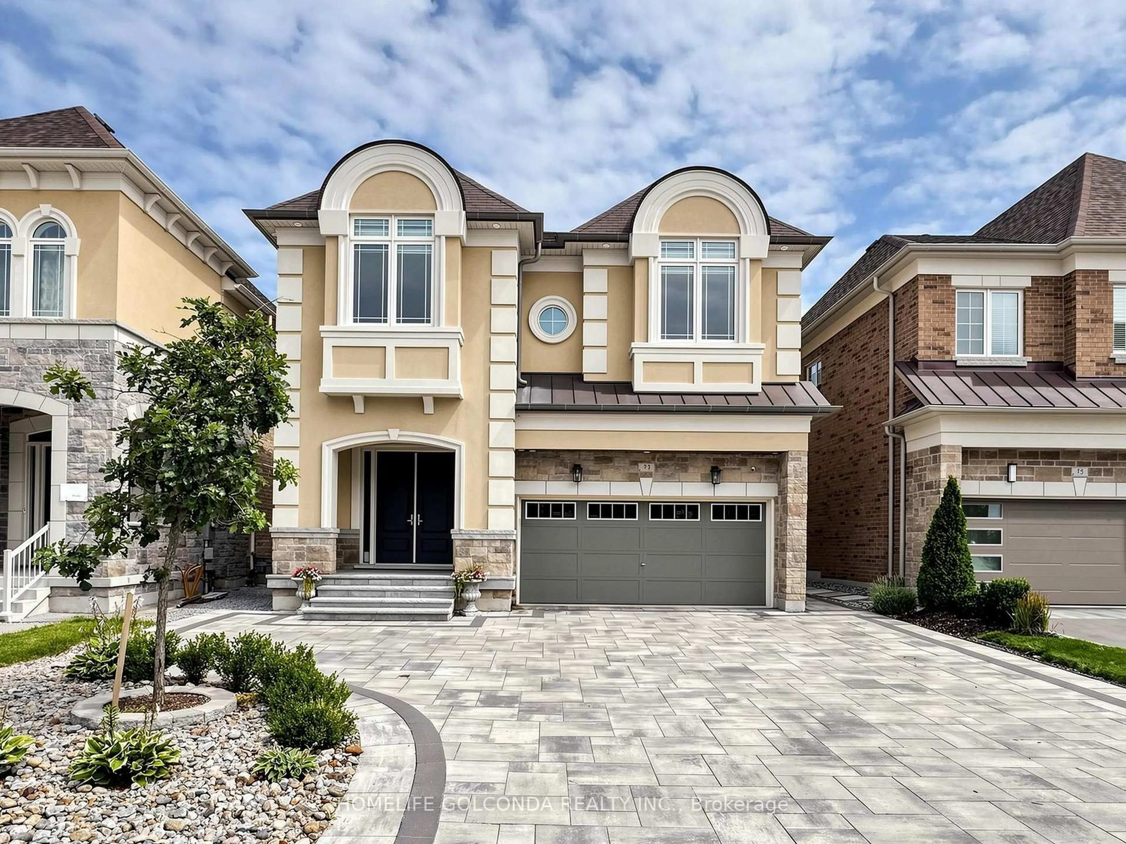 Home with brick exterior material, street for 73 Menotti Dr, Richmond Hill Ontario L4E 1G7