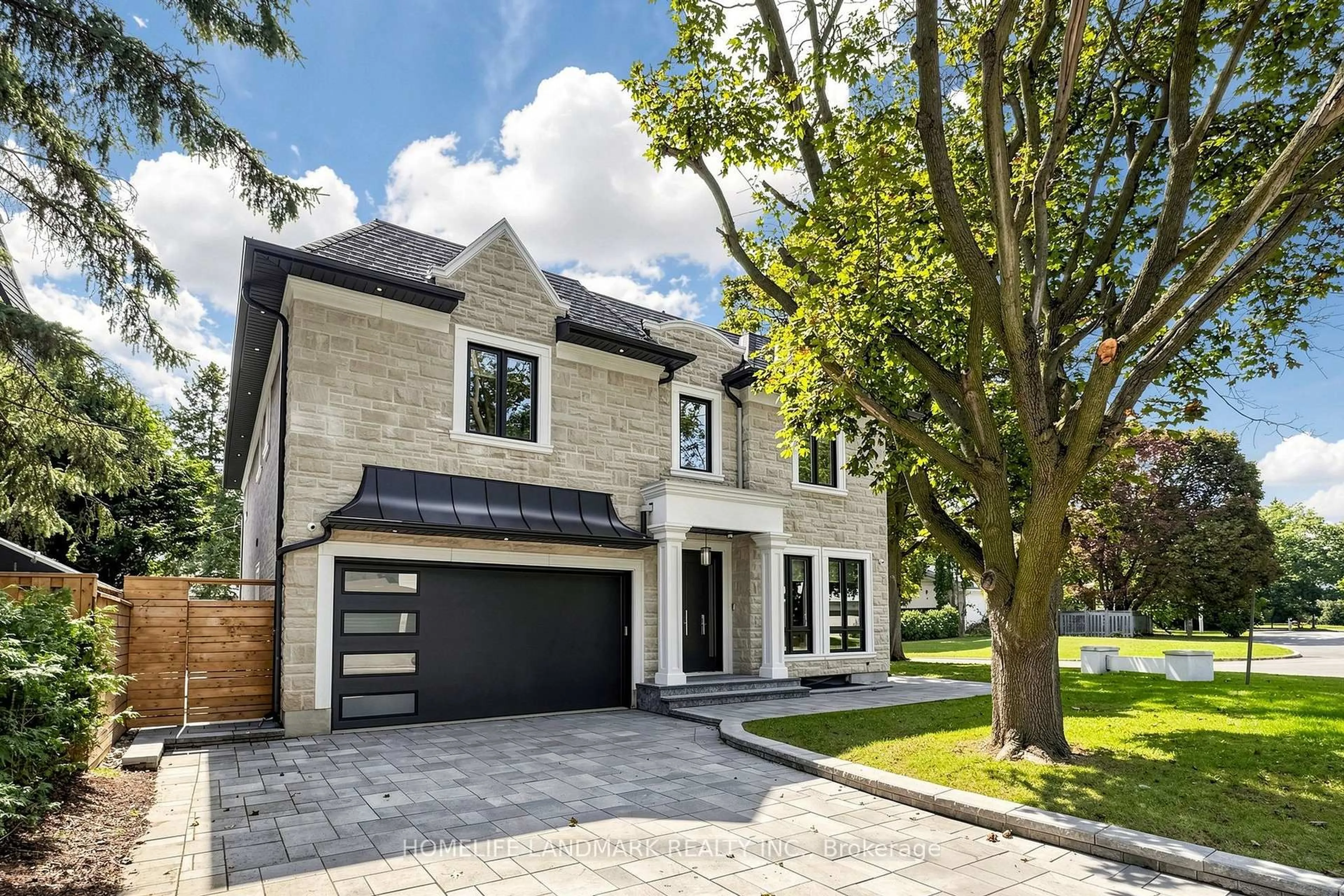 Home with brick exterior material, street for 1 Tuscay Crt, Markham Ontario L3R 1V2