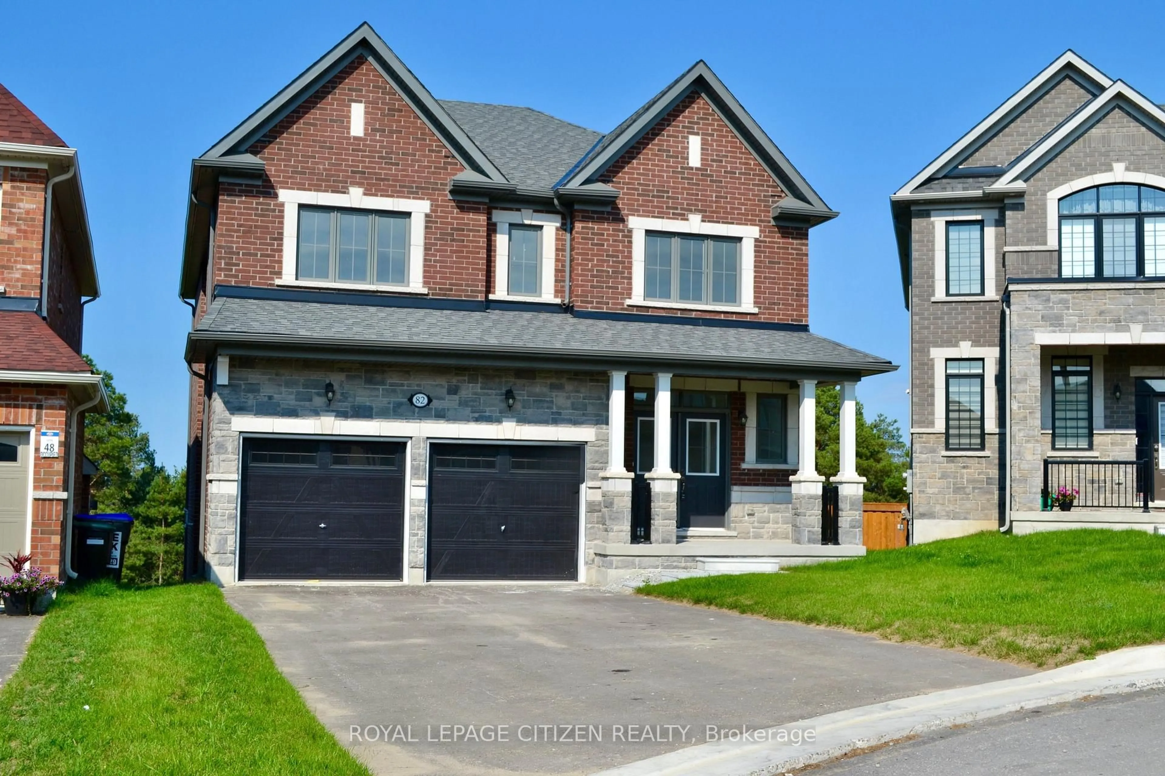 Home with brick exterior material, street for 82 Lawrence D. Pridham Ave, New Tecumseth Ontario L9R 0X1