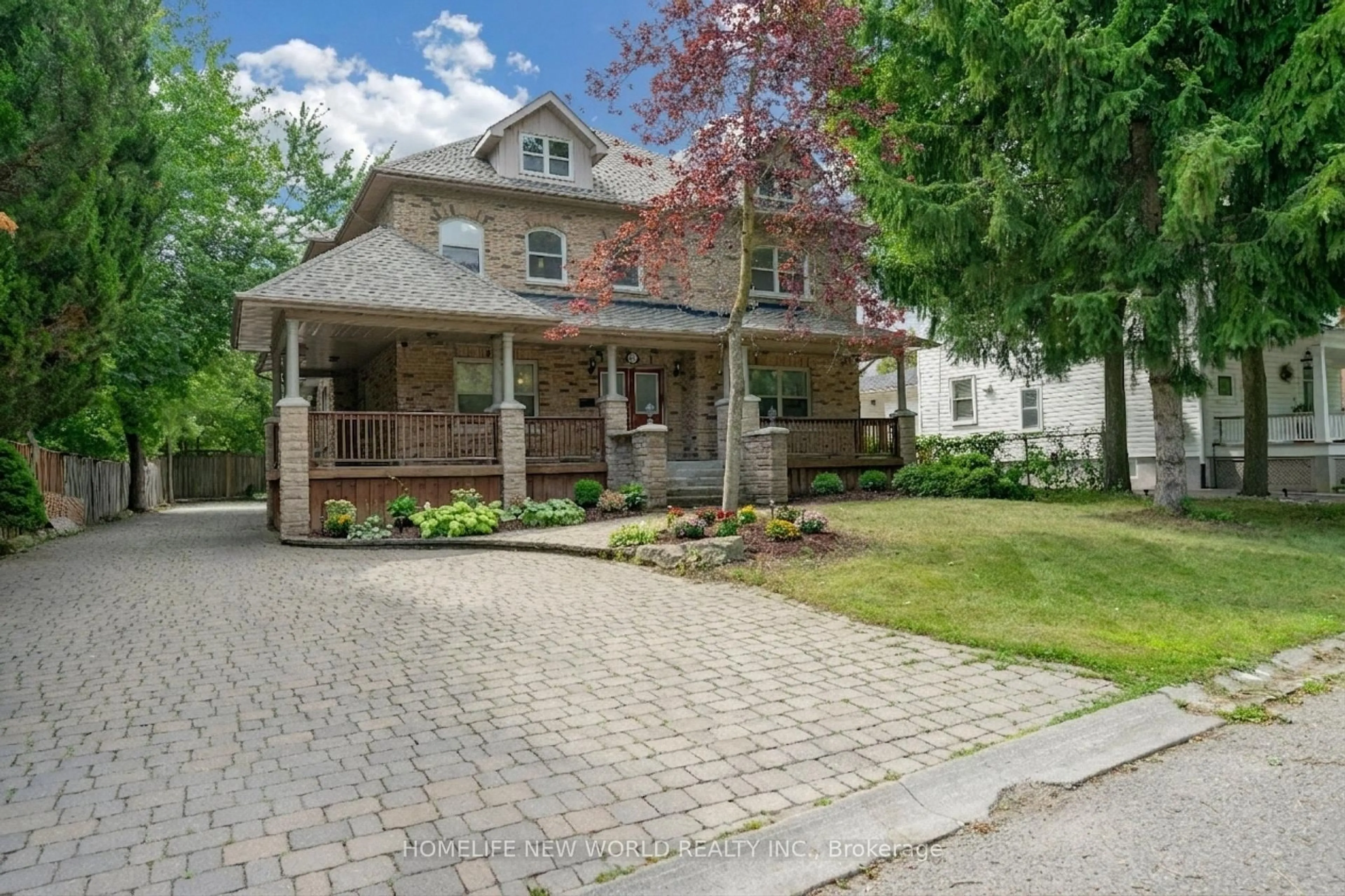 Home with brick exterior material, street for 9 Pavillion St, Markham Ontario L3R 1N8