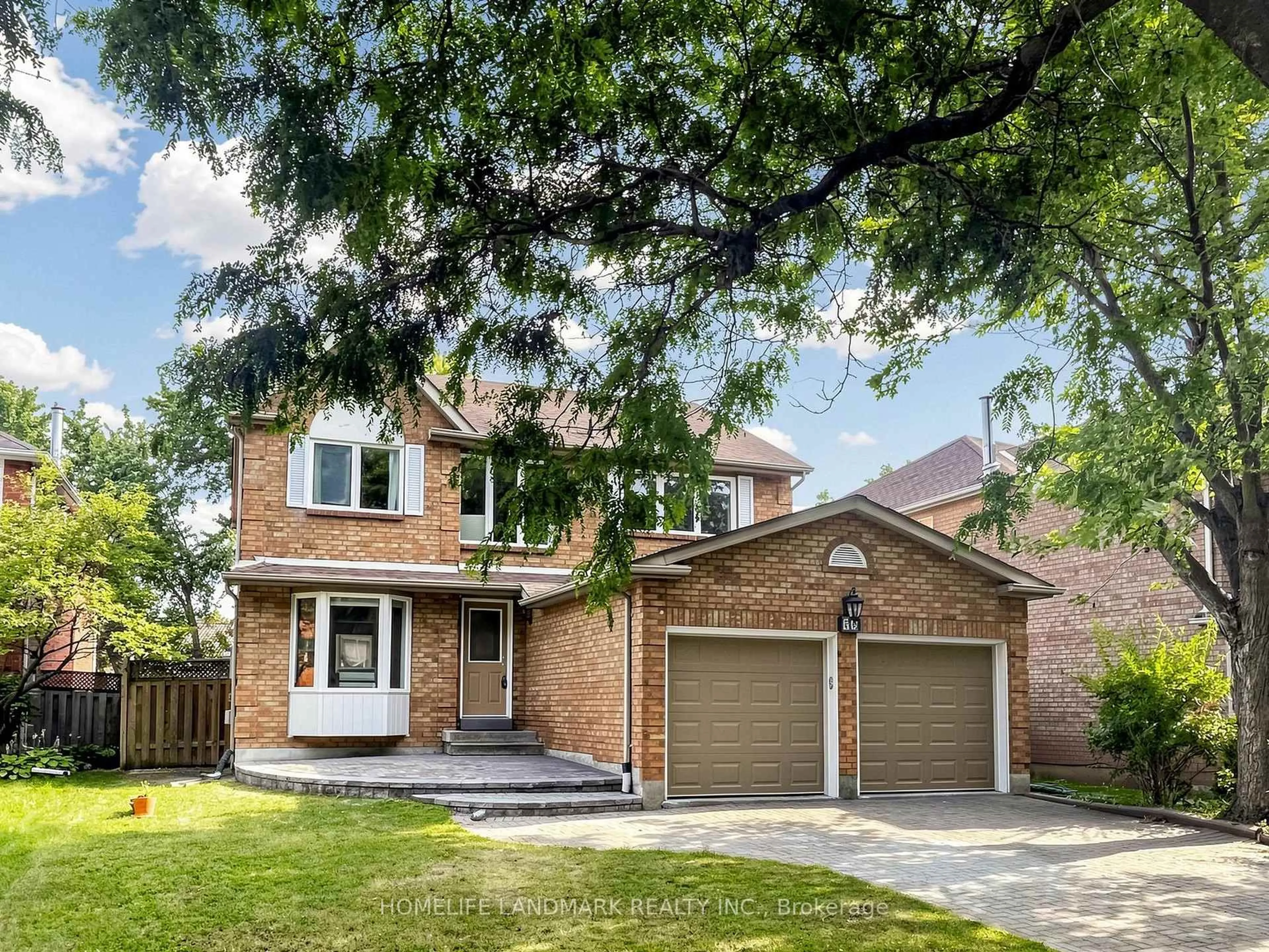Home with brick exterior material, street for 60 Ingleborough Crt, Markham Ontario L3R 8M4