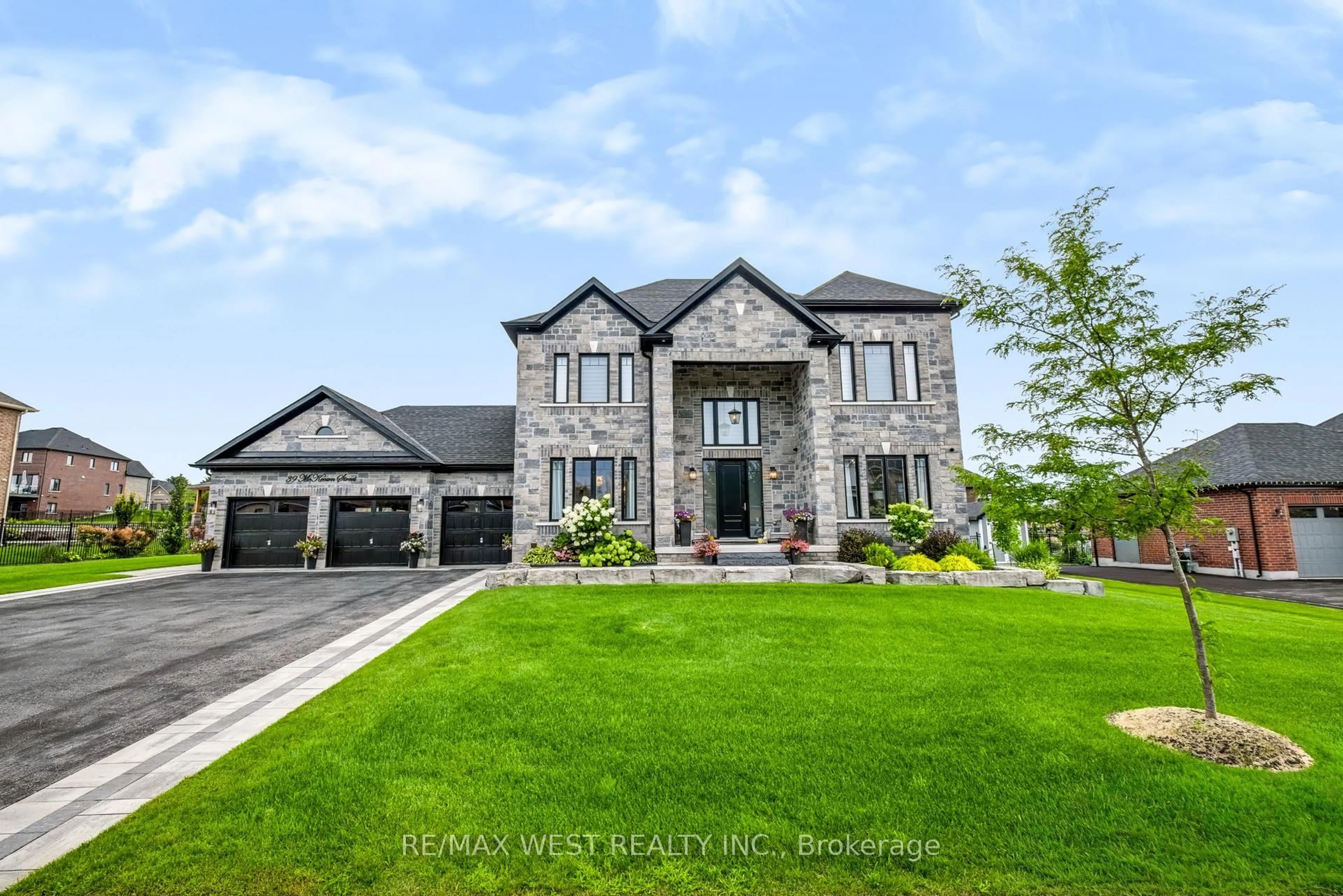 Home with brick exterior material, street for 39 Mckeown St, Essa Ontario L0L 2N0