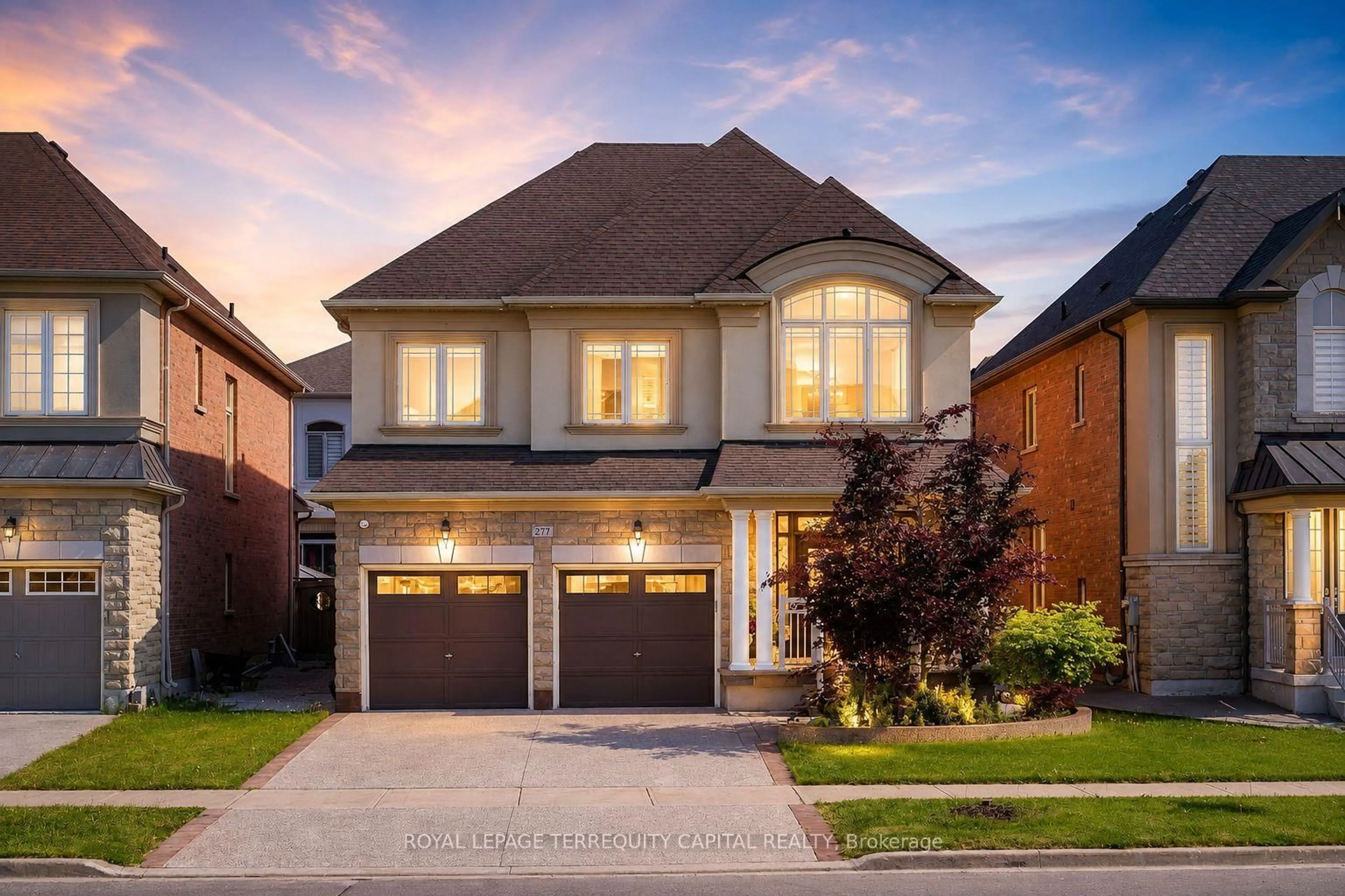 Home with brick exterior material, street for 277 Chatfield Dr, Vaughan Ontario L4H 3R8