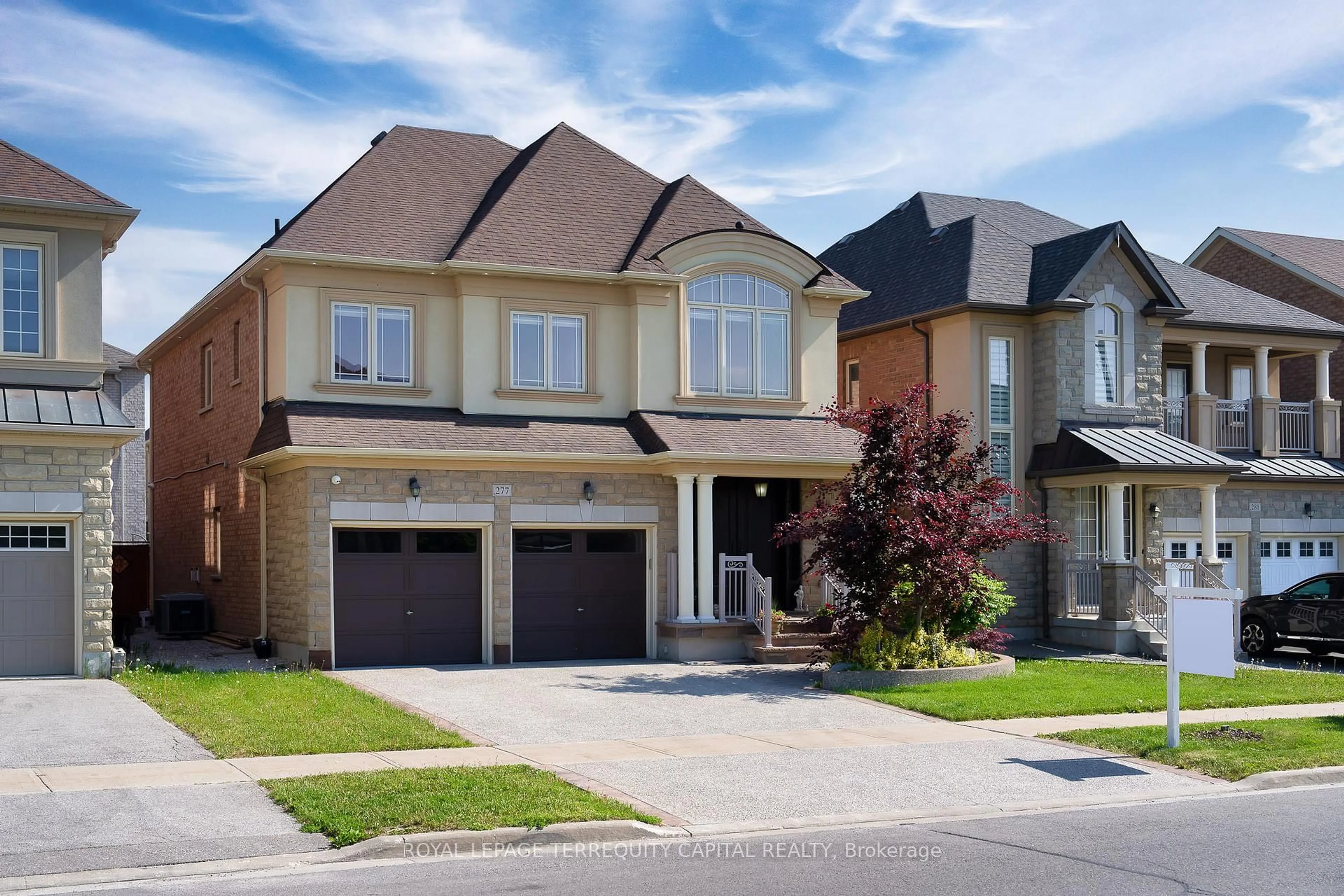 Home with brick exterior material, street for 277 Chatfield Dr, Vaughan Ontario L4H 3R8