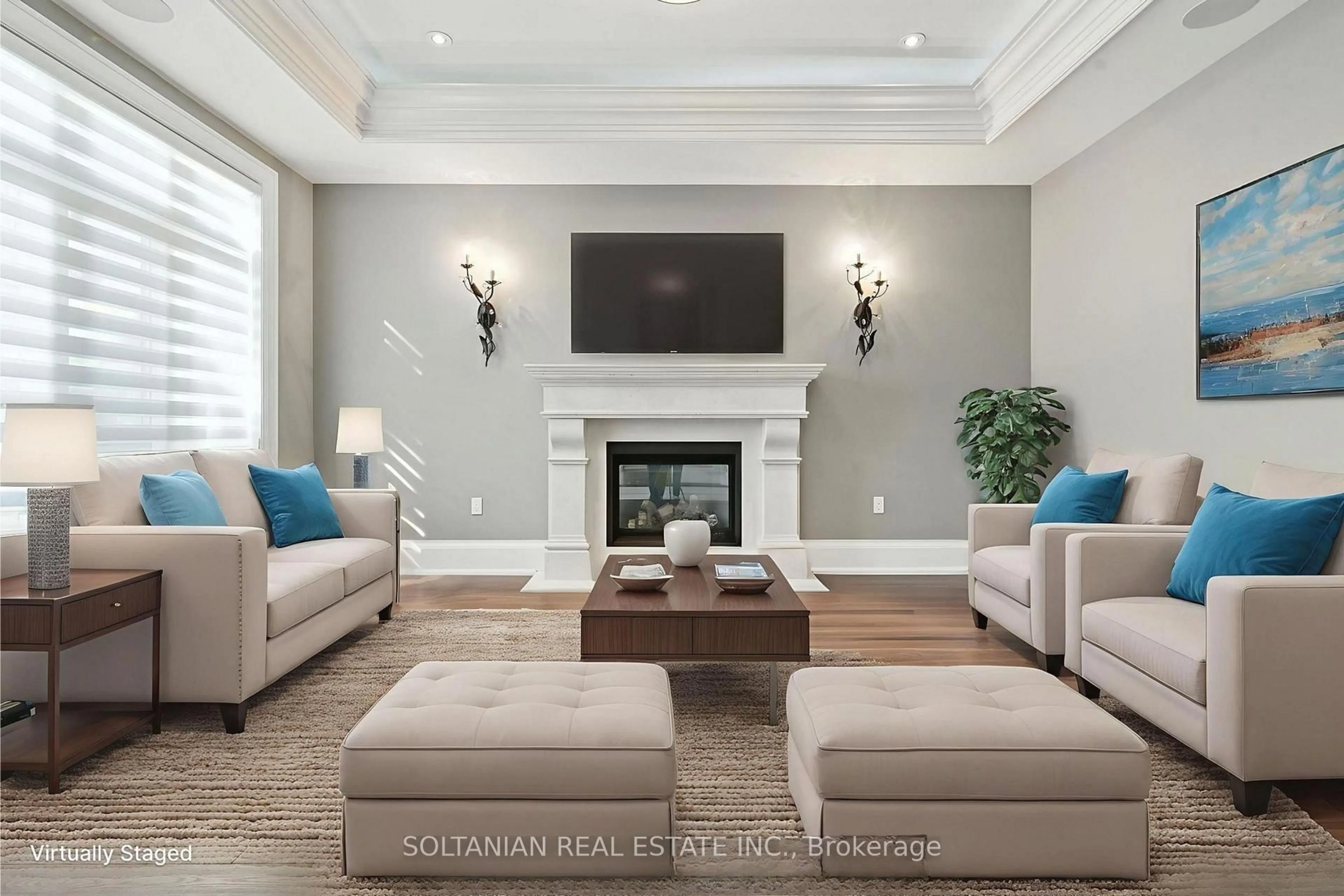 Living room with furniture, unknown for 74 Yongehurst Rd, Richmond Hill Ontario L4C 3T2